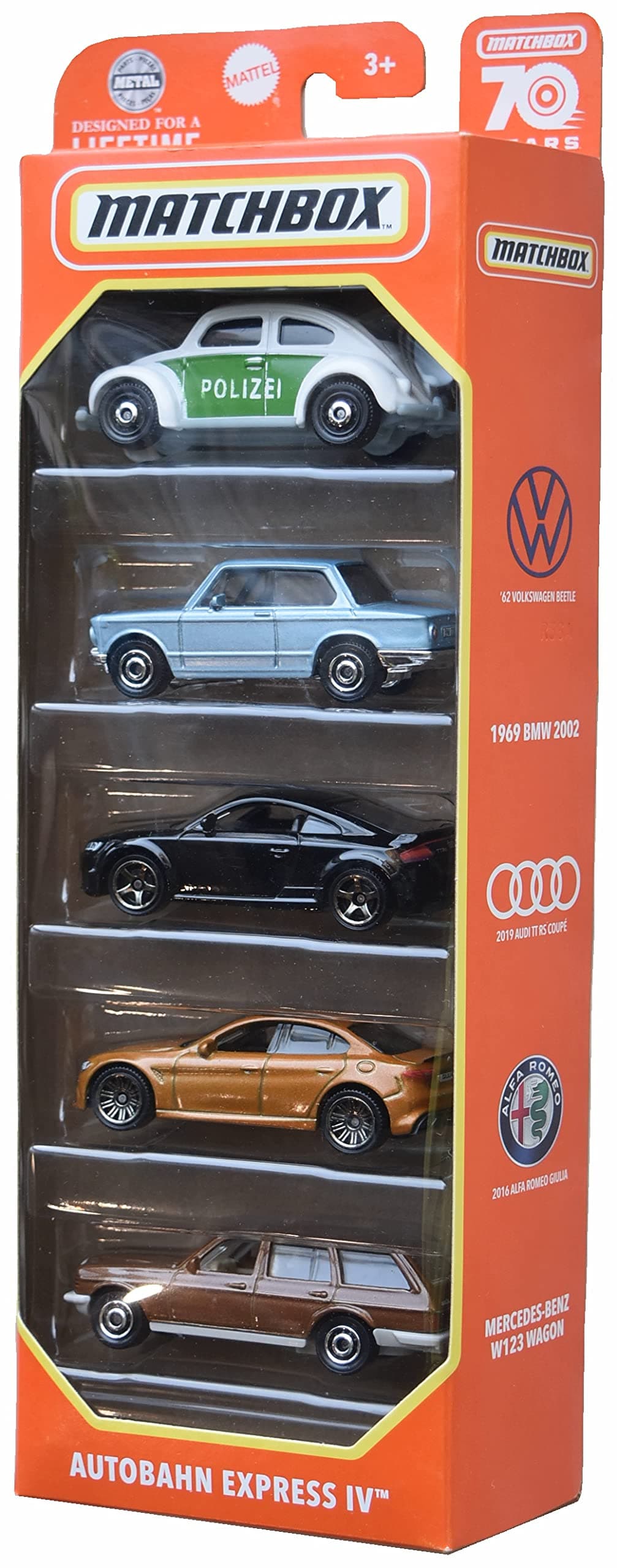 Matchbox Autobanh Express IV 5 Pack