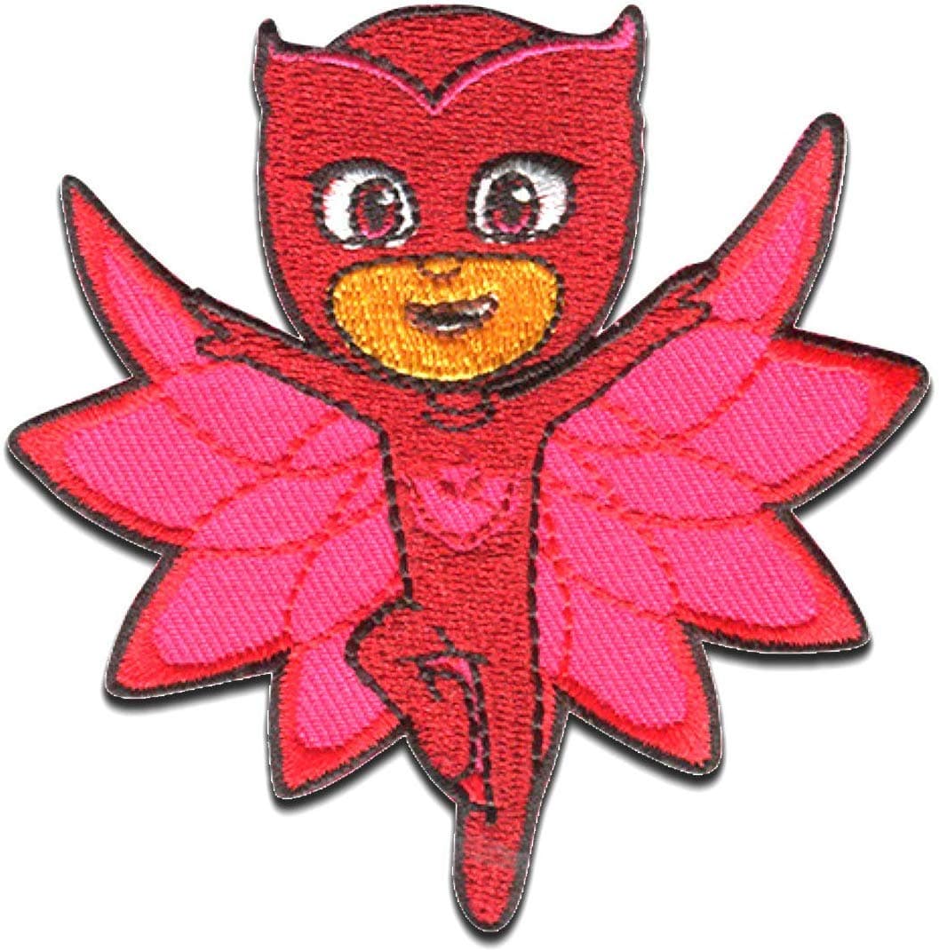 Comercial Mercera - Pj Masks Owlette Patch to Repair or Decorate Children's Clothes