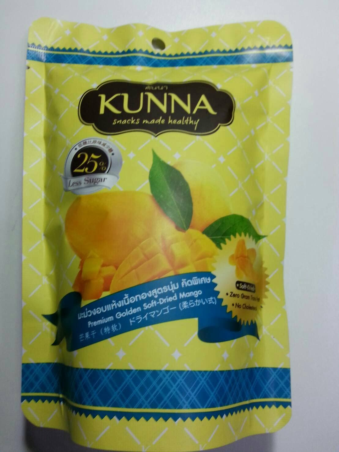Kunna Premium Golden Soft –Dried Mango 75 g