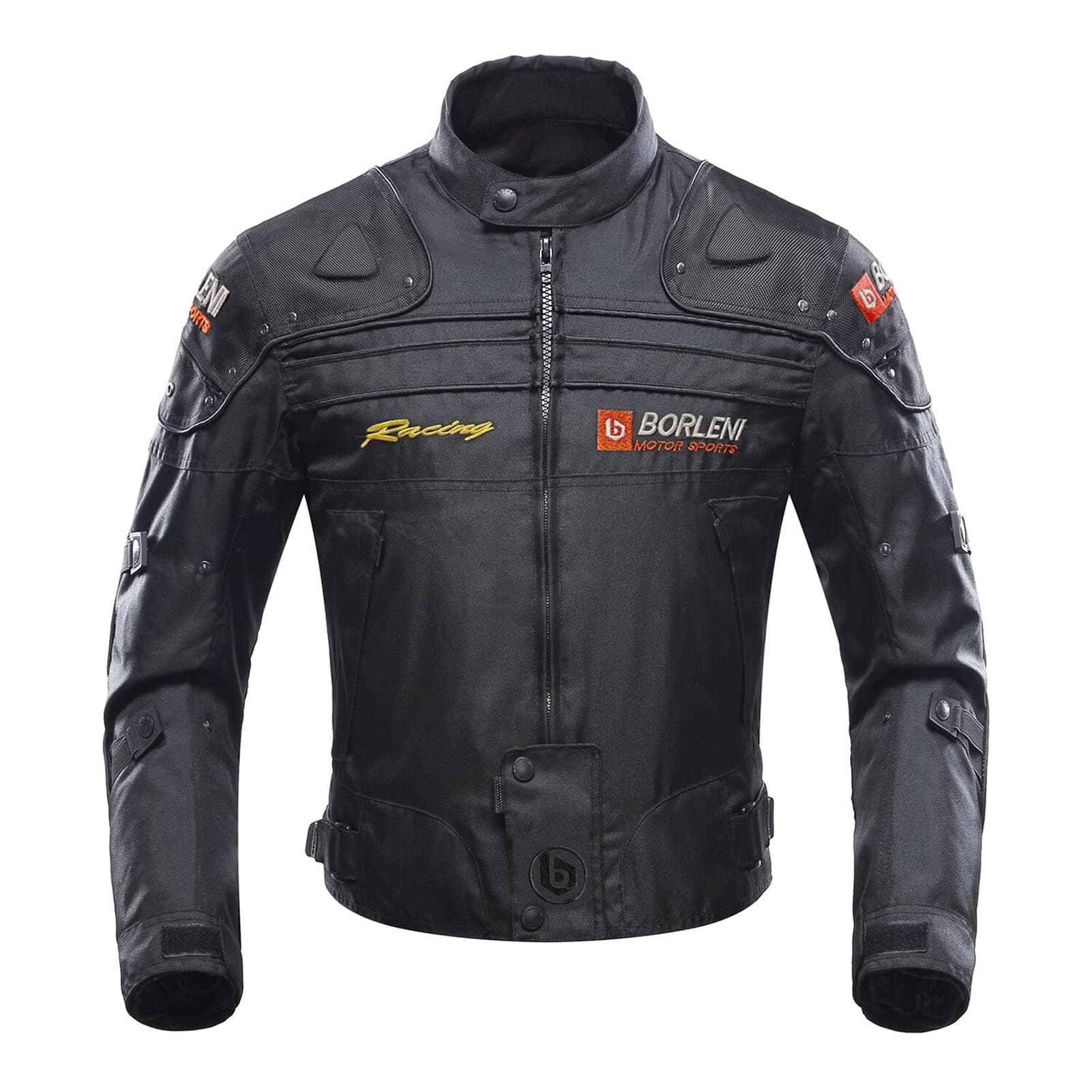Borleni Motorcycle Jacket, For Autumn/Winter, Spring, Cold Protection, Waterproof, CE Standard, Soft Shell, Motorcycle Wear