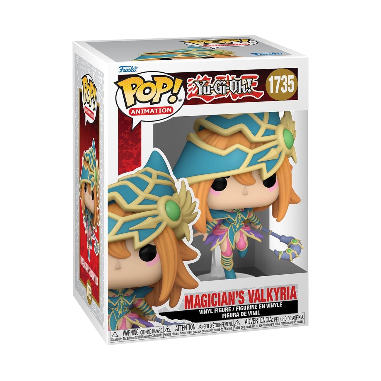 Funko POP! Animation: YGO - Magician's Valkyria - Yu-Gi-Oh! - Collectable Vinyl Figure - Gift Idea - Official Merchandise - Toys for Kids & Adults - Anime Fans - Model Figure for Collectors