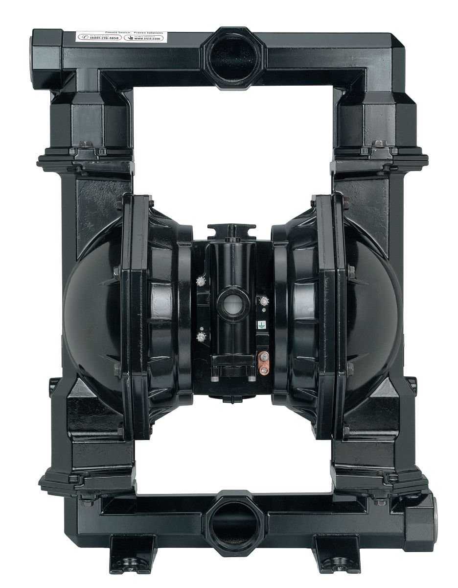 PD20P-FPS-PTT - ARO Pumps 2" Non-Met Dia Pump ARO Pumps Diaphragm Pump, 2" Expert Series, Polypro Center Section Material, ANSI/Din Flange Fluid Conn, Cap/Manifold, Stainless HRDWR, Seat, Teflon PTFE Ball, Santoprene Diaphragm