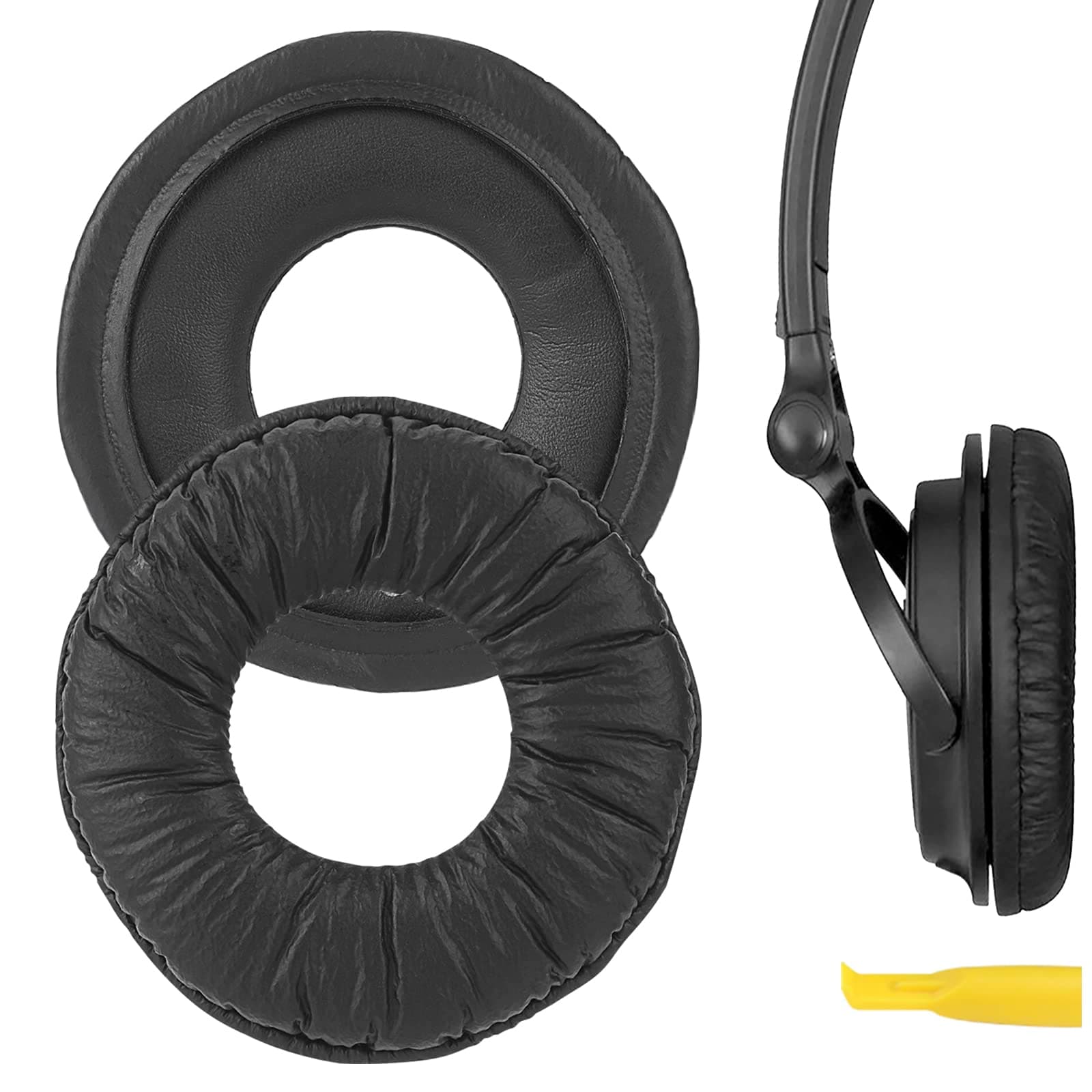 MDR-V150 V200 V250 V300 V400 ZX300 Headphone Replacement Ear Pad / Ear Cushion / Ear Cups / Ear Cover / Earpads Repair Parts with Repair Tool