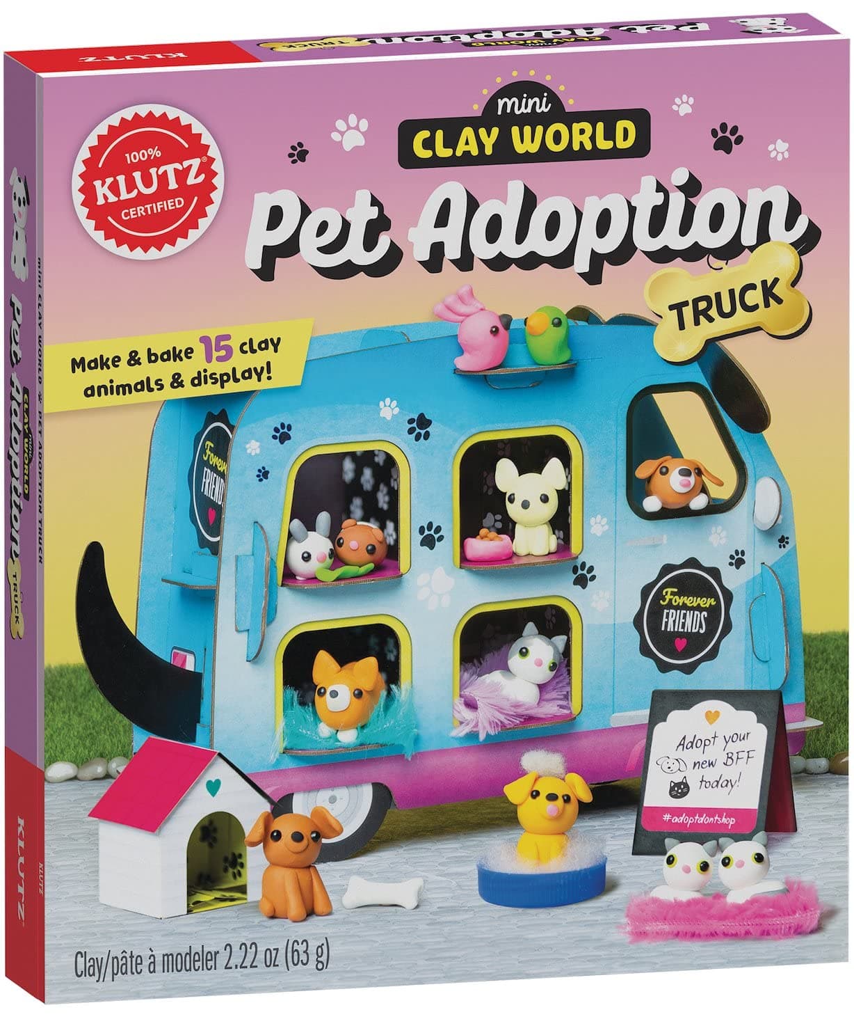 Klutz Mini Clay World Pet Adoption Truck