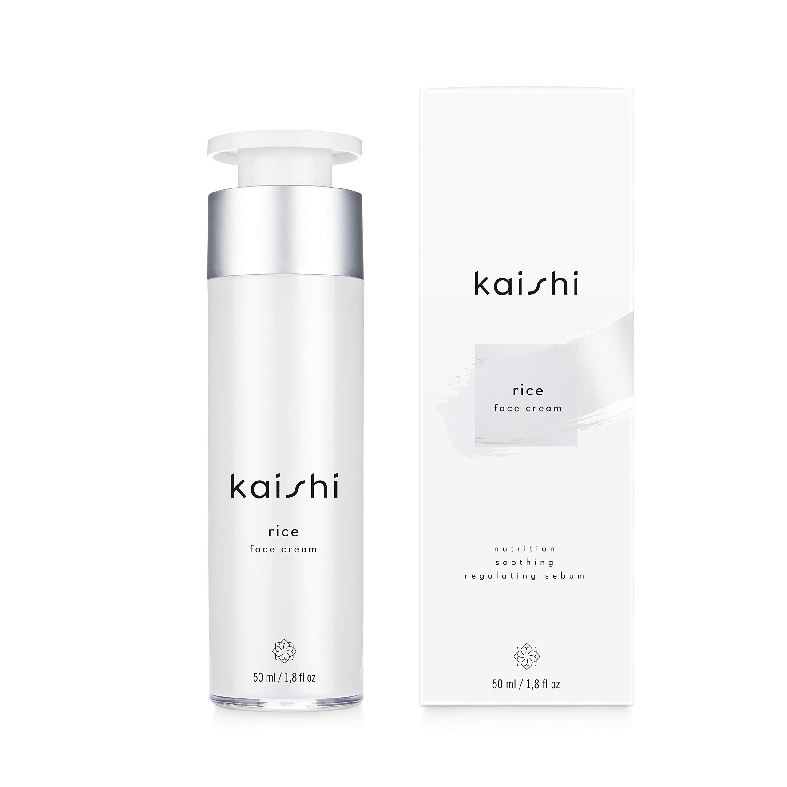 Kaishi - Rice Face Cream - nourishing, mattifying, evenes skin tone - 50 ml