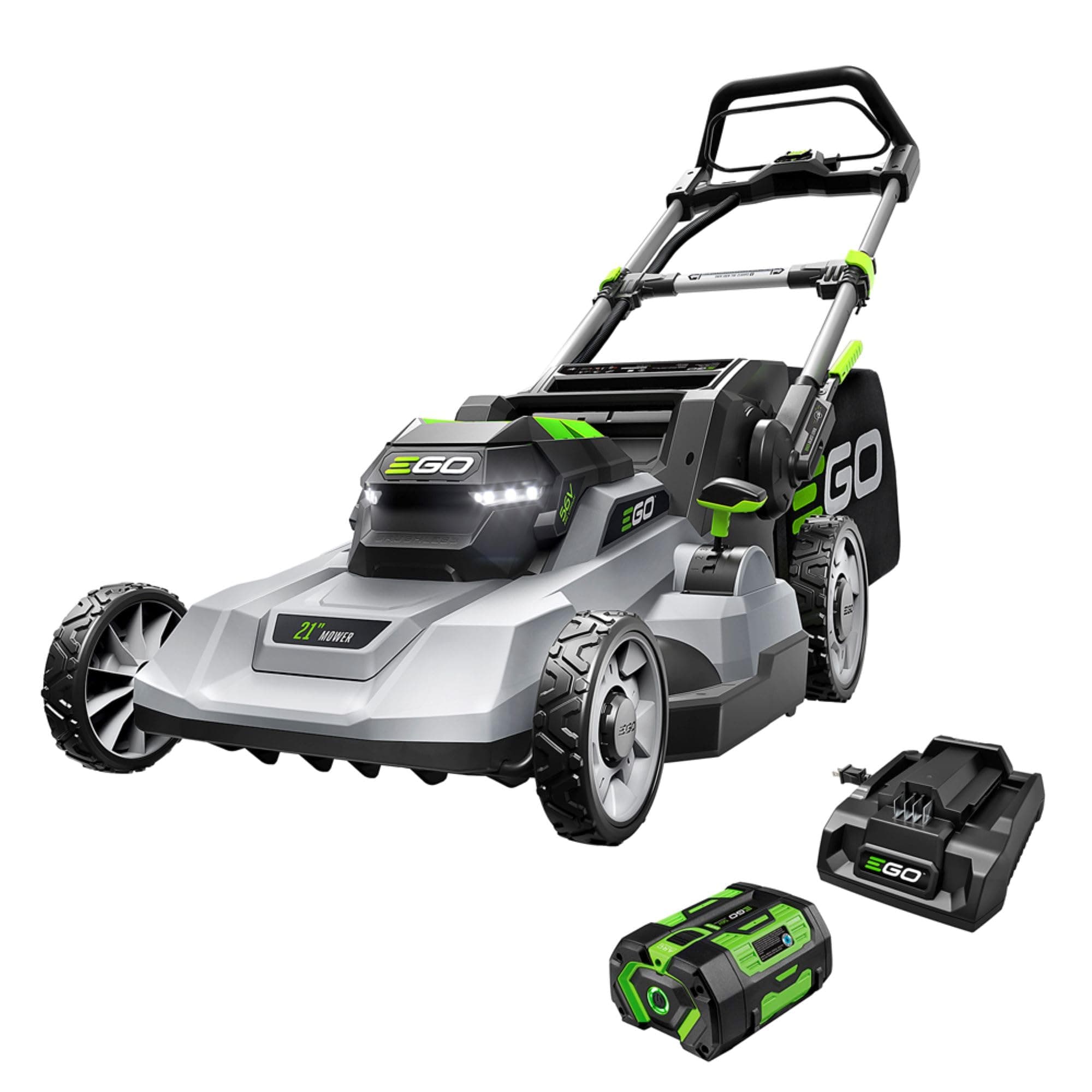 EGO POWER+ Electric Lawn Mower, Cordless, Includes 56V 6.0Ah Battery And 320W Charger - LM2114