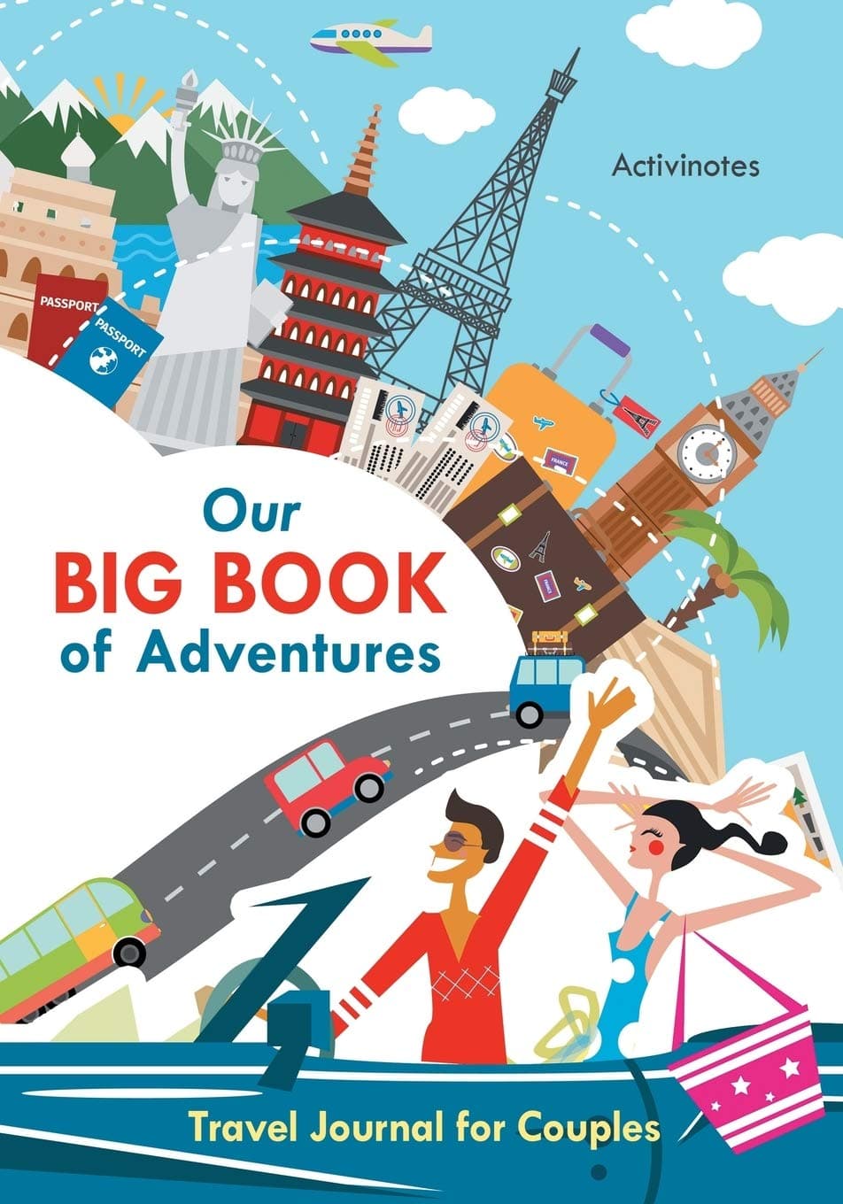 Our Big Book of Adventures: Travel Journal for Couples Paperback – 22 Mar. 2016