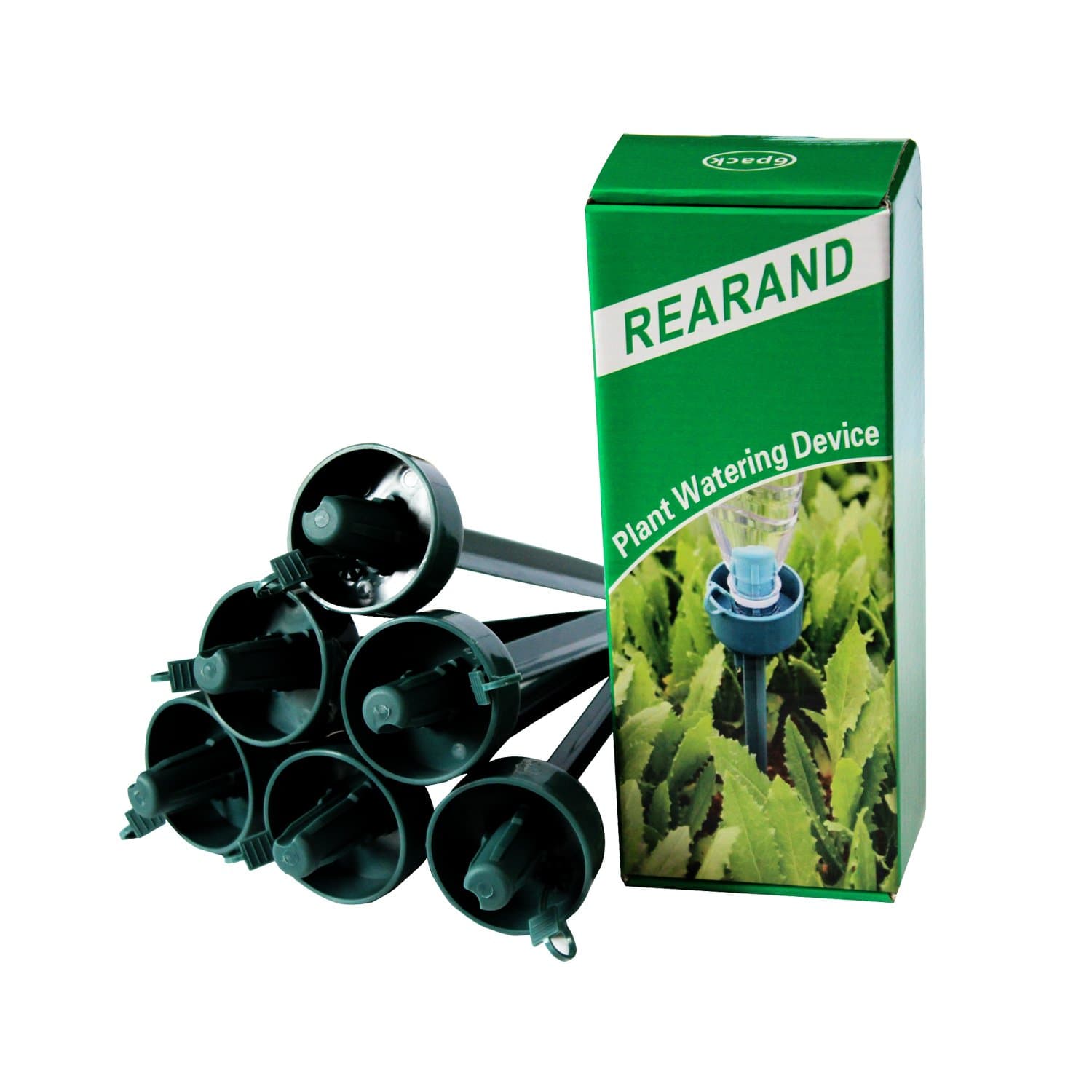 REARAND Vacation Plant Watering Device Self Watering Automatic Watering Kit For Plants and Herbs (6 PACK)