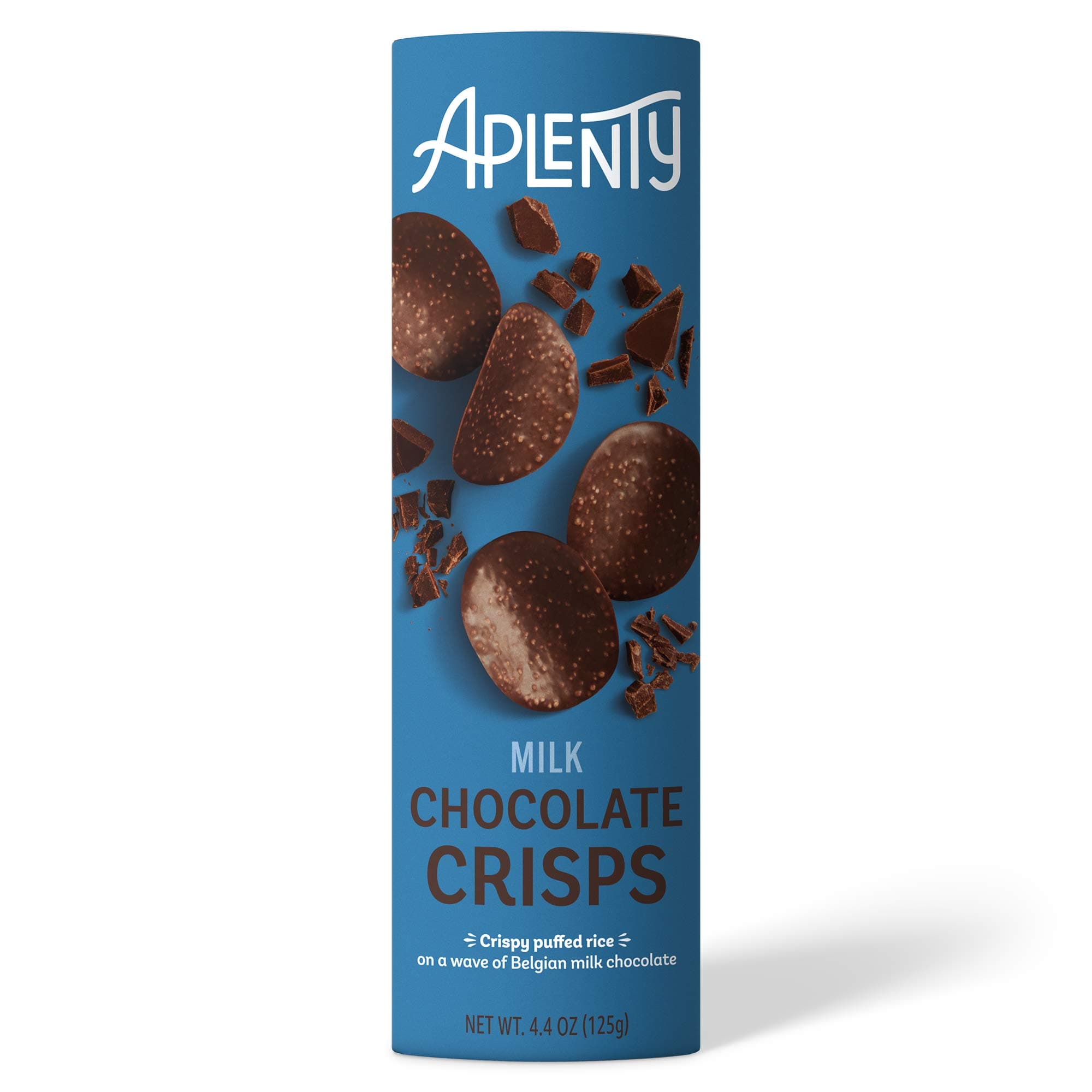 Aplenty, Milk Chocolate Crisps, 4.4 Oz