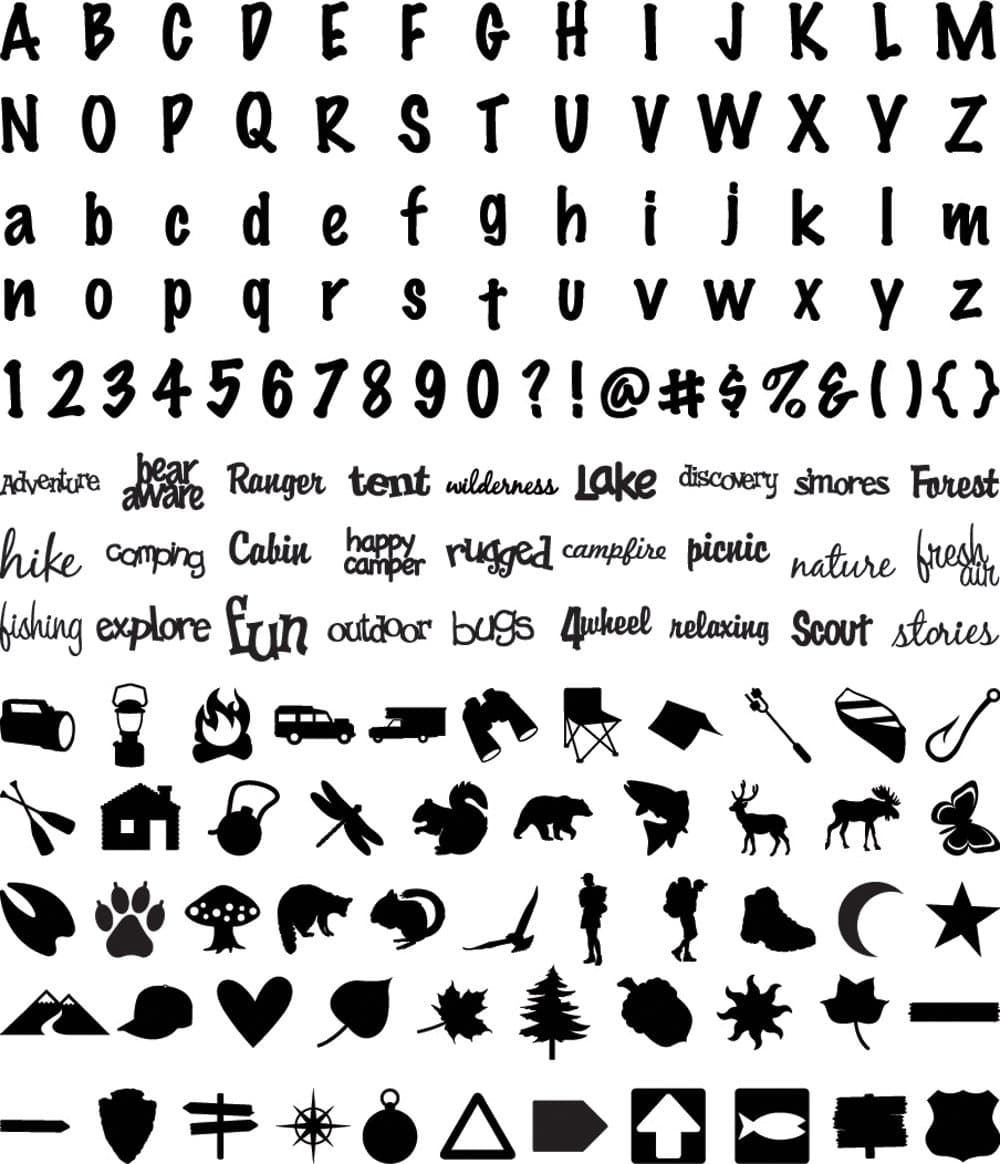 Making Memories Slice Design Card Machine, Great Outdoors