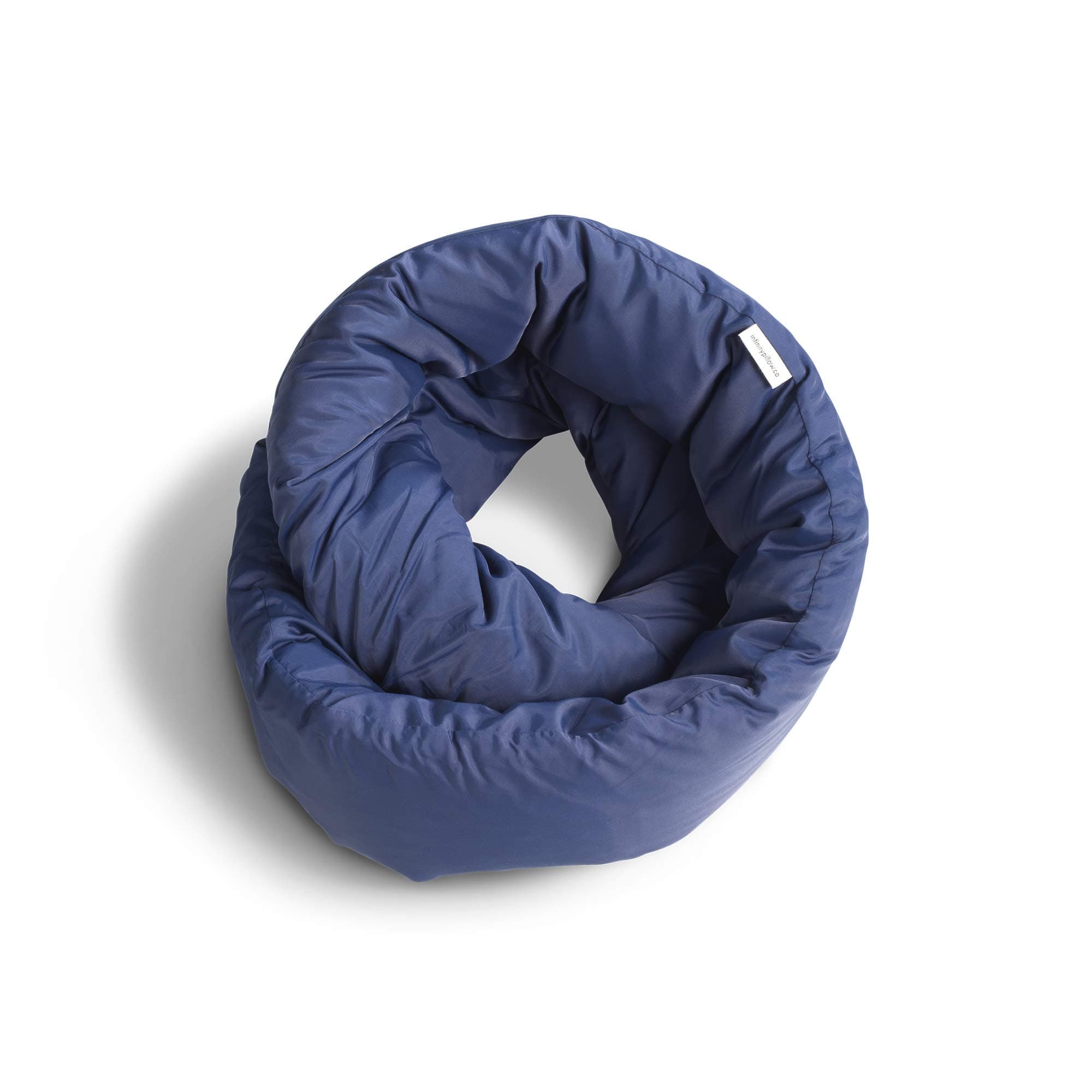 Infinity Pillow - Home Travel Soft Neck Scarf Support Sleep (Navy)