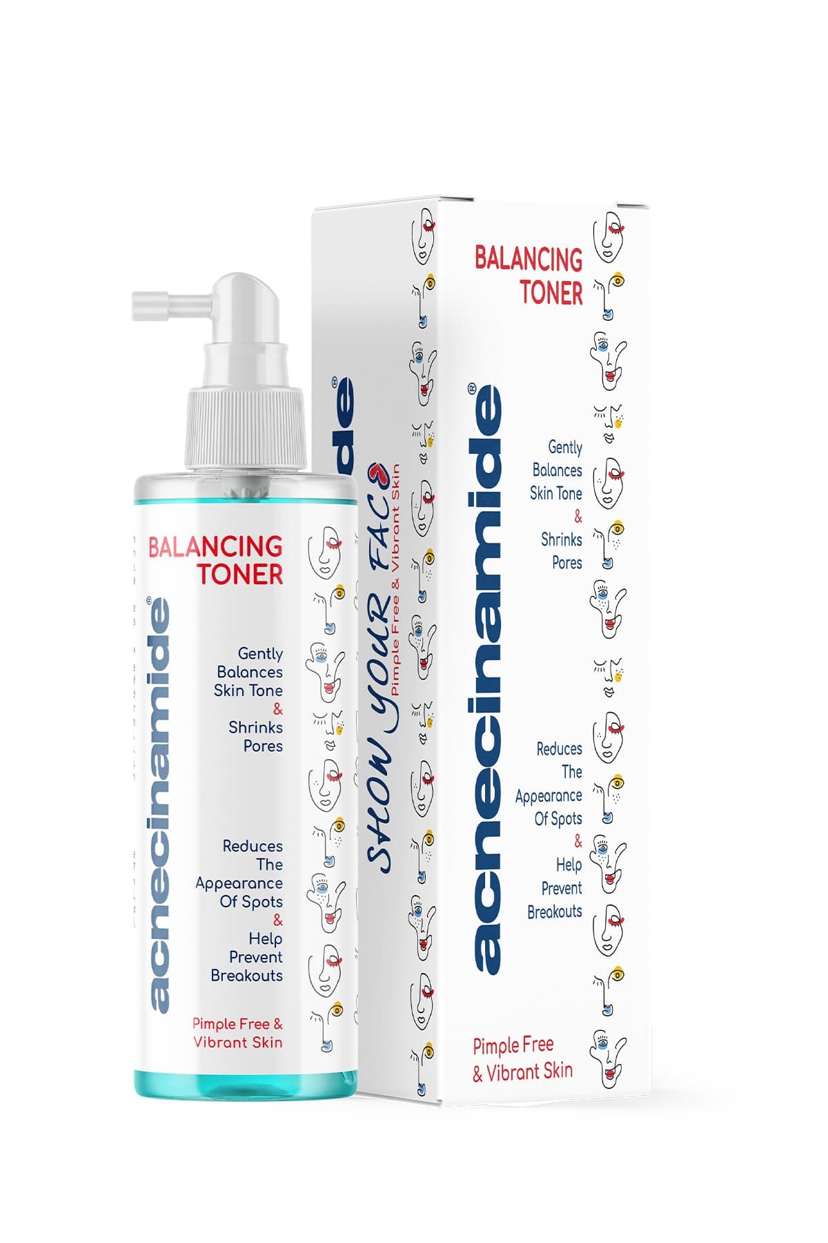 Balancing Toner, 100 mL, Reduces The Appearance of pimples and Helps Uneven Skin Colour Correction, moisturizes and sooths The Skin