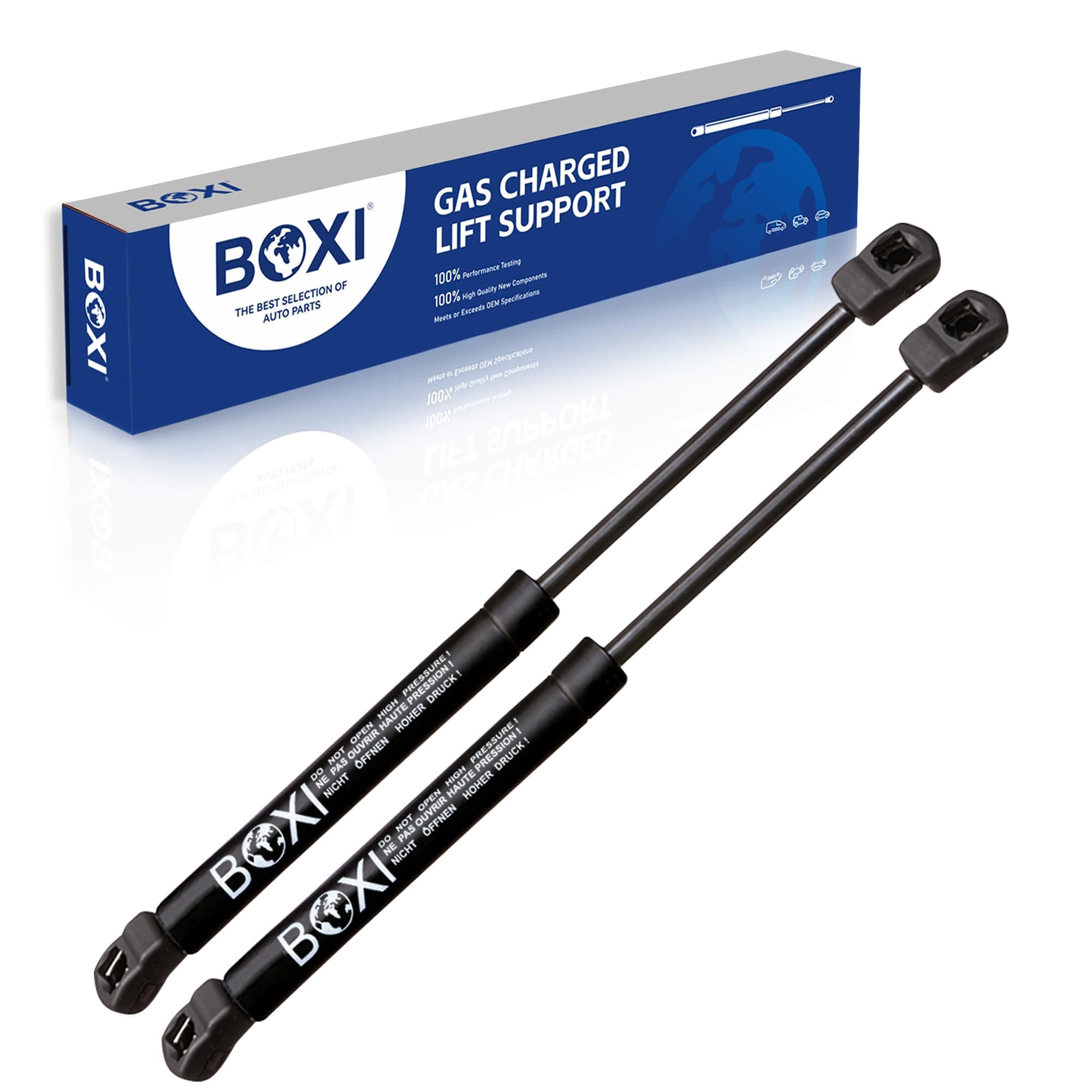BOXI 2pcs Hood Lift Supports Struts Shocks for Hummer H3 2006-2010, Hummer H3T 2009-2010 Hood, SG330109,6288, 257948997
