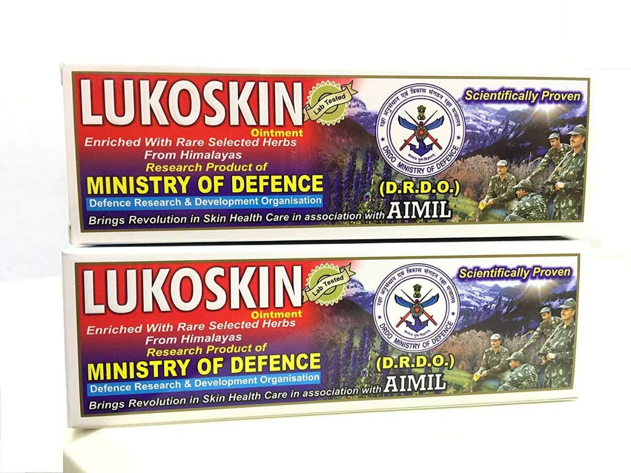 Lukoskin - An Ayurvedic Proprietary Ointment to Restores Skin Health and Tinge - Best result in Vitiligo or Leucoderma (Skin White Spots) disorder - 40g Pack