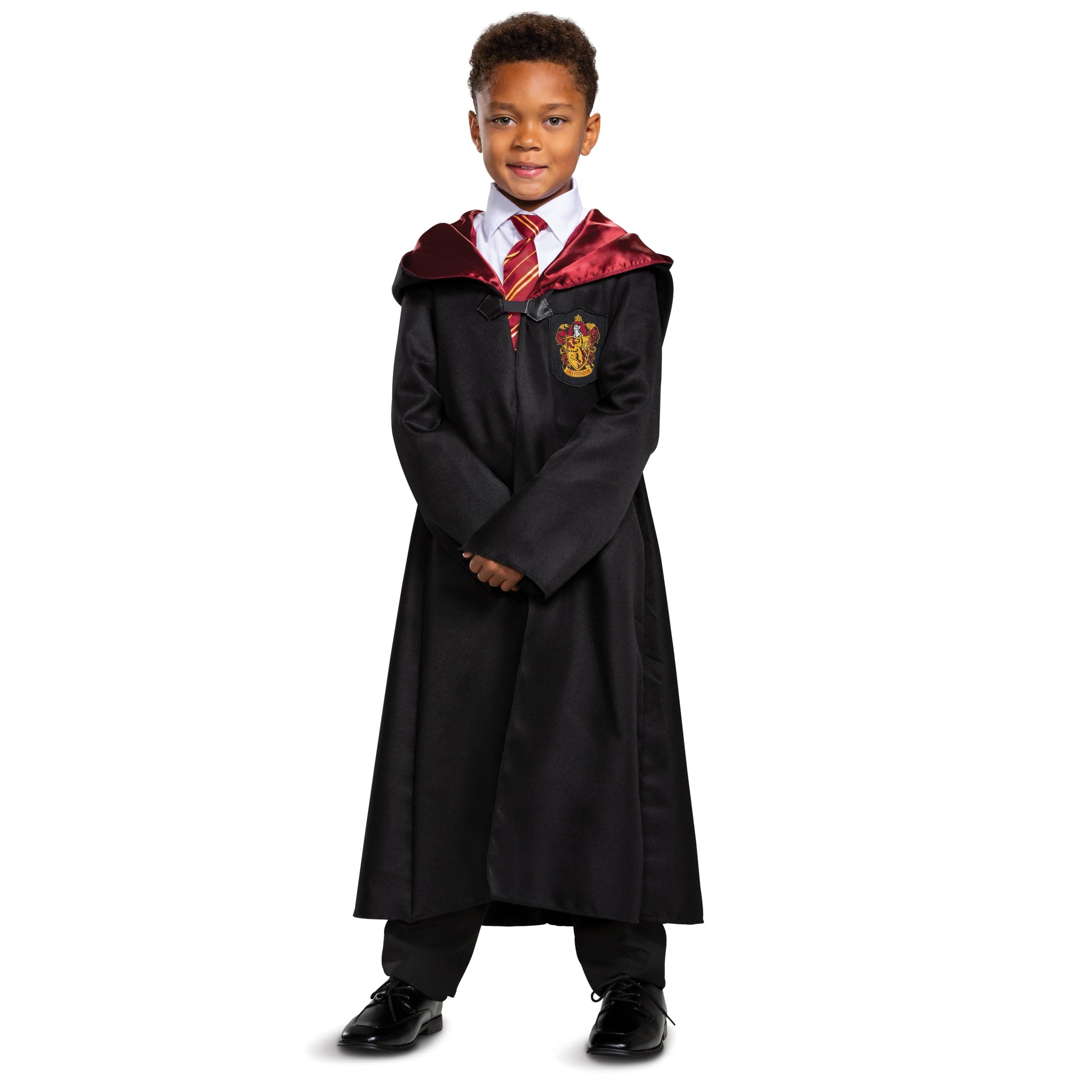 Disguise Harry Potter Gryffindor Robe, Official Wizarding World Costume Robes, Classic Kids Size Dress Up Accessory, Child Size (10-12)