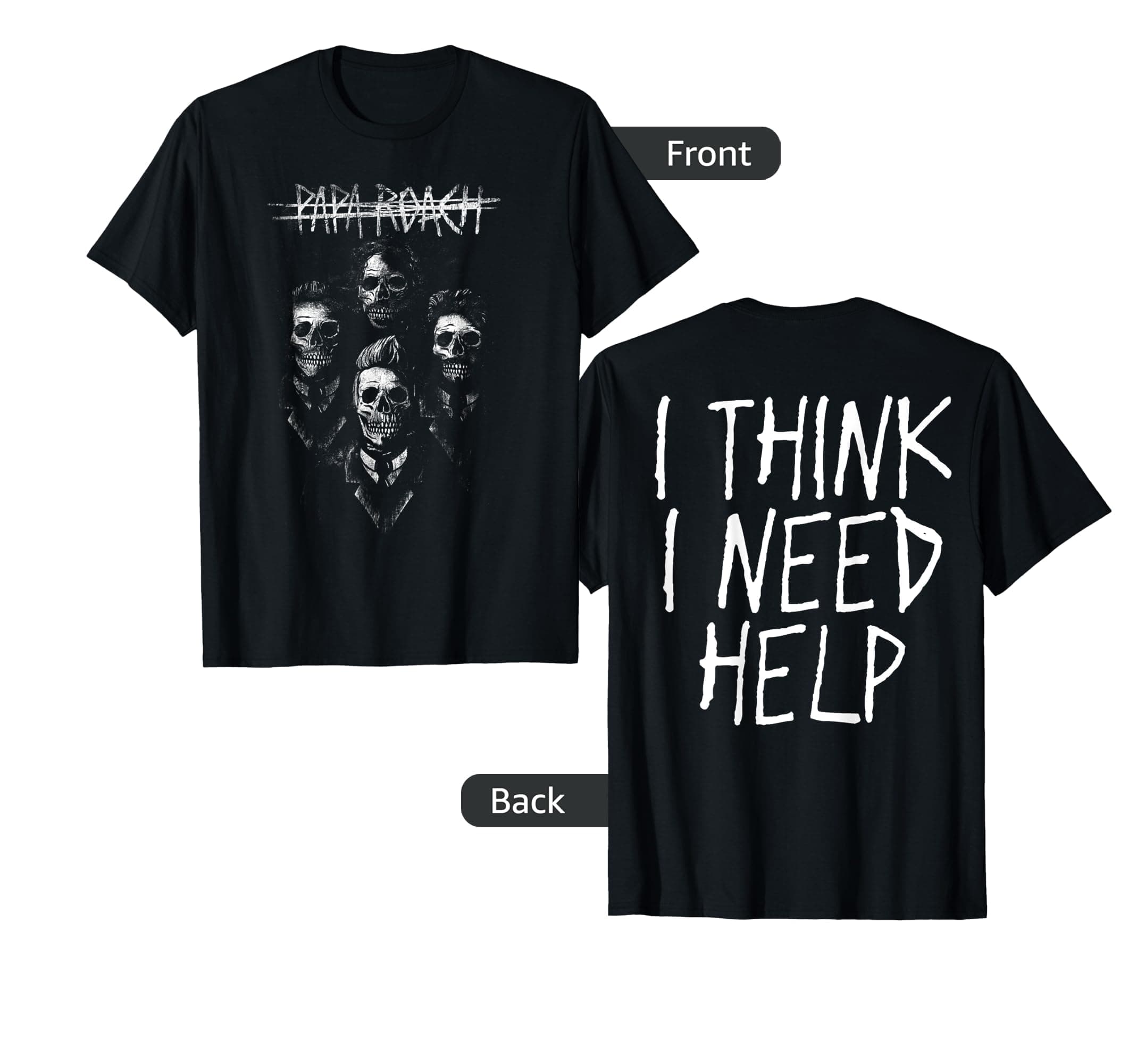 Official Merchandise - I Need Help Portrait T-Shirt Small