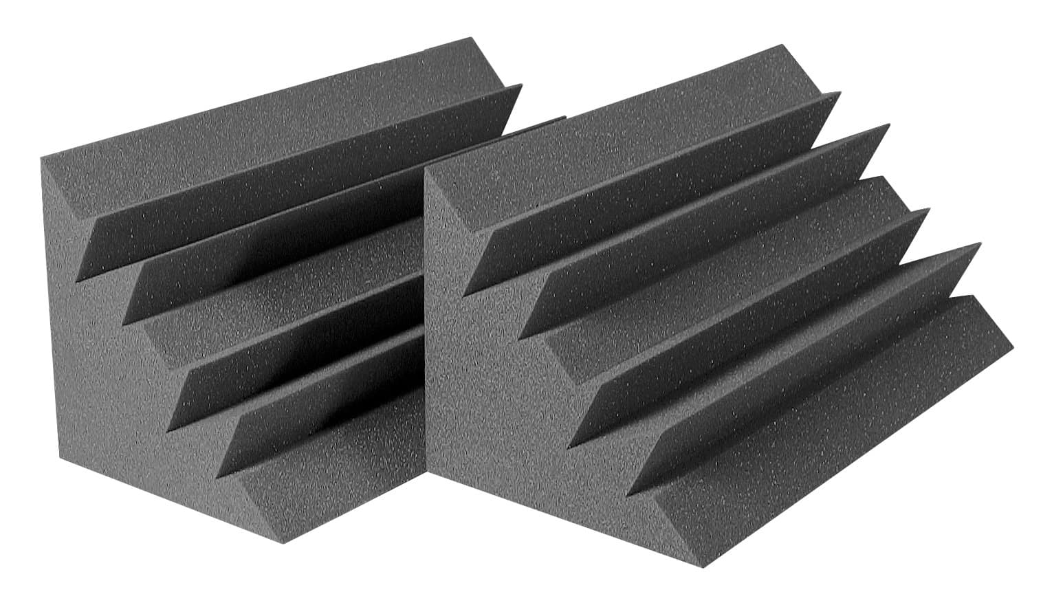 Auralax LENRD Bass Traps, 12-Inch by 12-Inch by 24-Inch, Pack of 2, Charcoal