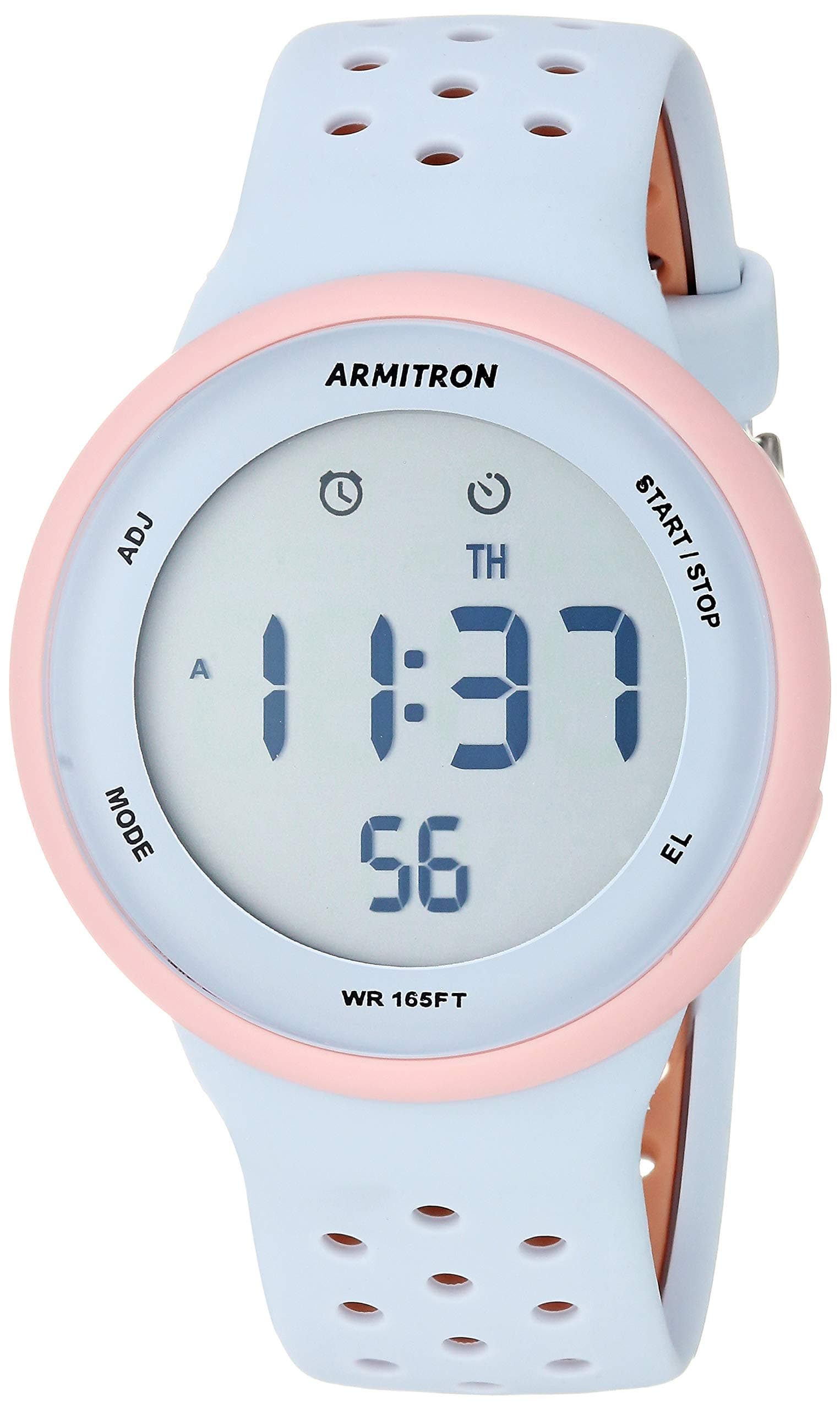 Sport Unisex Digital Chronograph Silicone Strap Watch, 40/8423