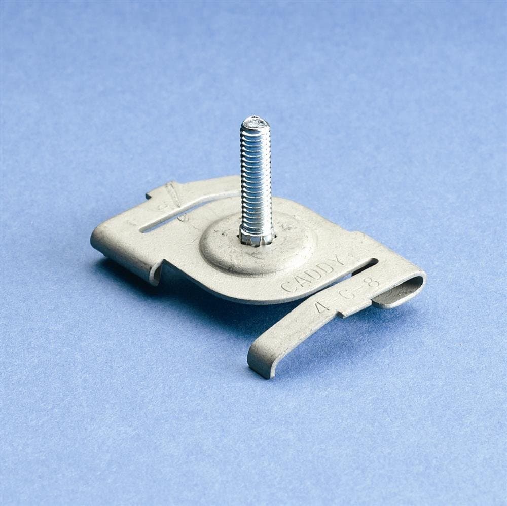 CaddyCAD 4G8WH WHT TRACK LIGHT CLIP ERICO / FASTENERS