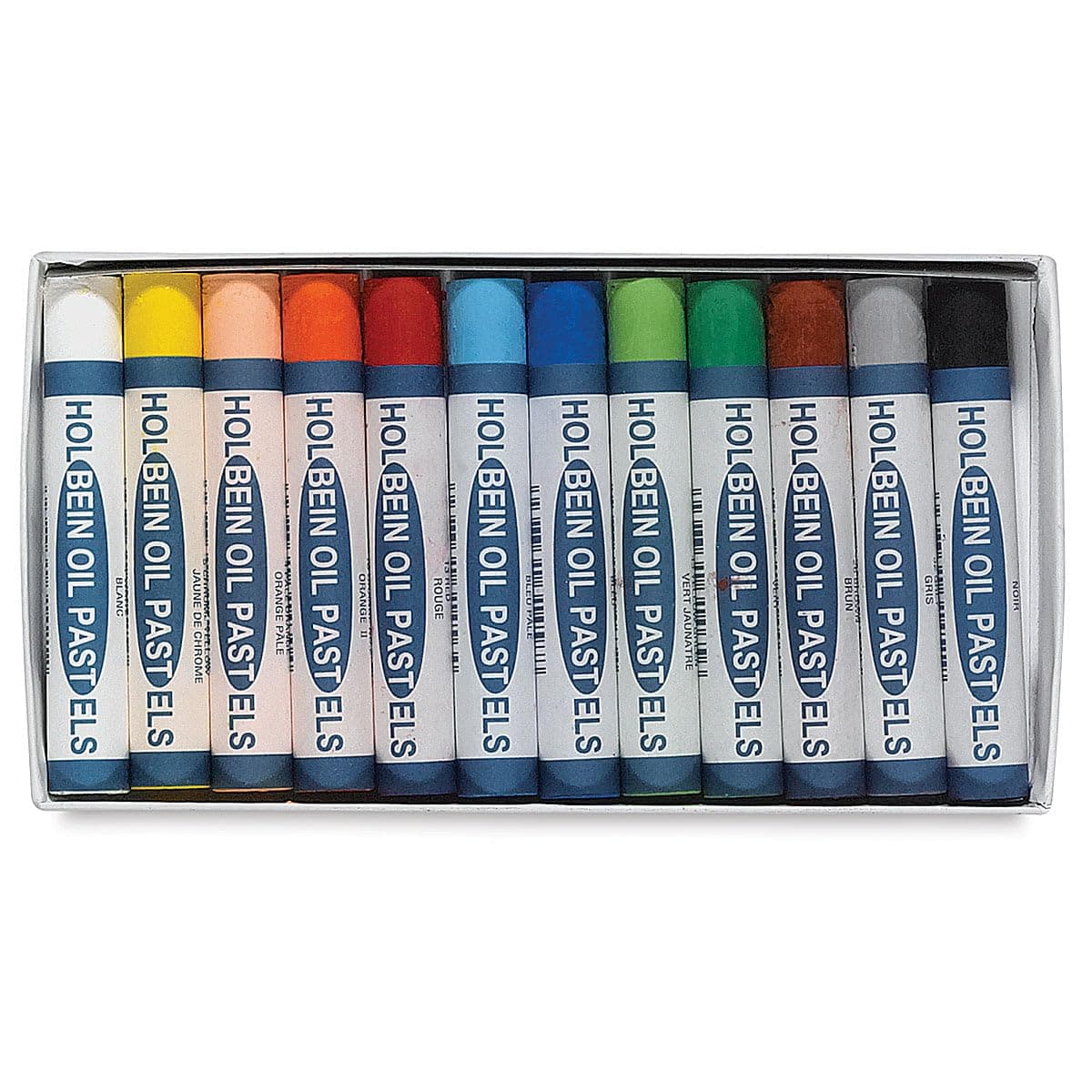 Academic Oil Pastel Set - Assorted Colors, Set of 12