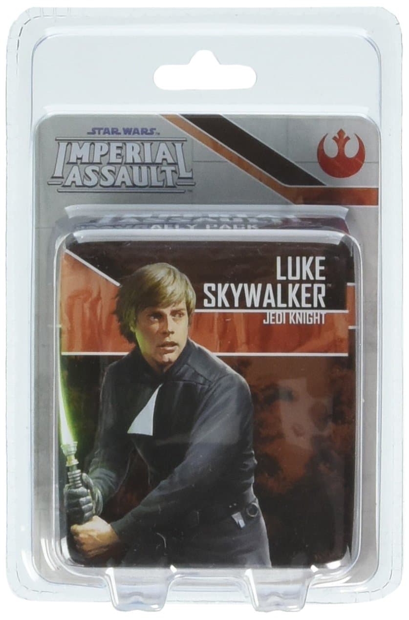 Star Wars Imperial Assault Board Game Luke Skywalker Jedi Knight ALLY PACK - Epic Sci-Fi Strategy Game for Kids and Adults, Ages 14+, 1-5 Players, 1-2 Hour Playtime, Made by Fantasy Flight Games