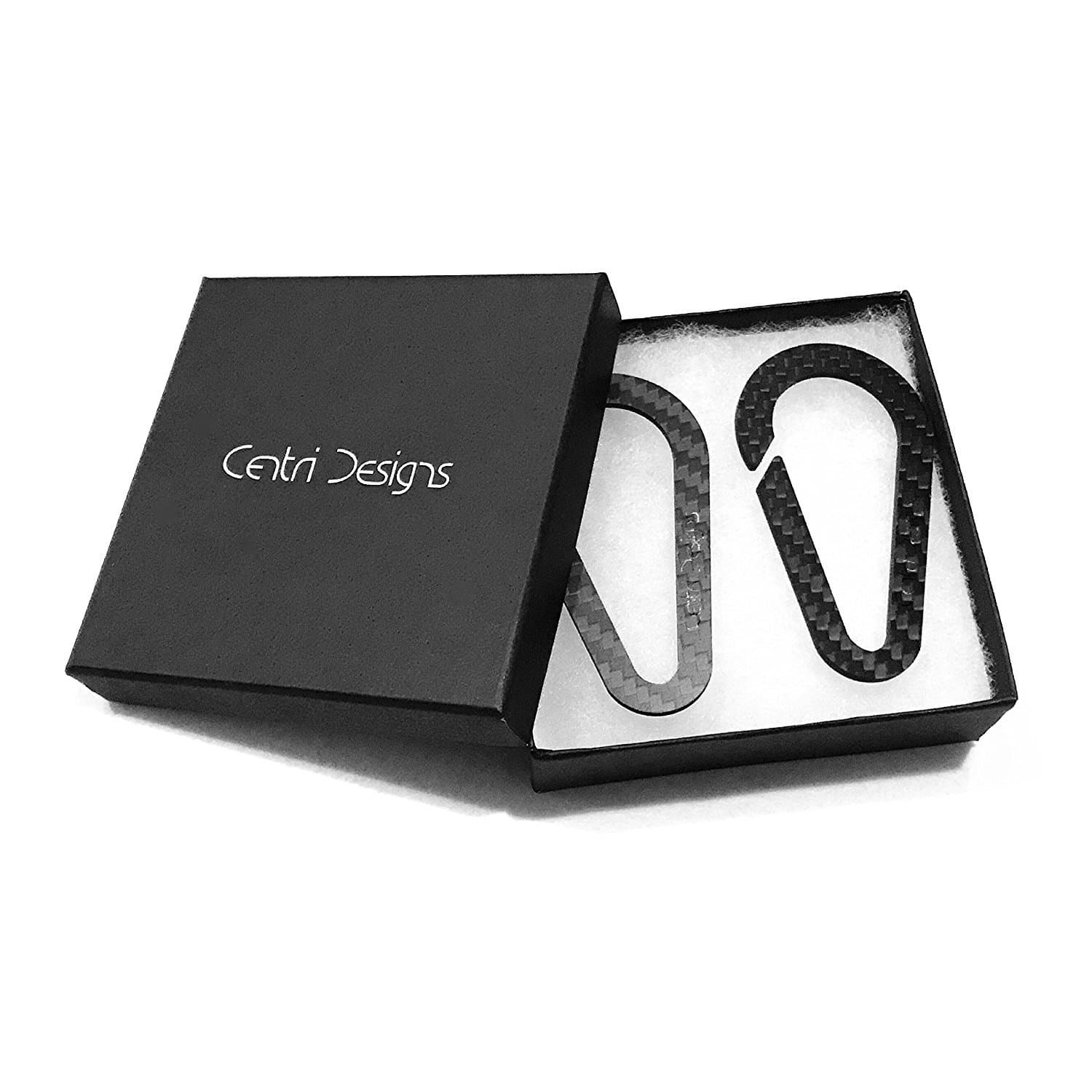 Carbon Fiber Carabiner Set of 2 by Centri Designs