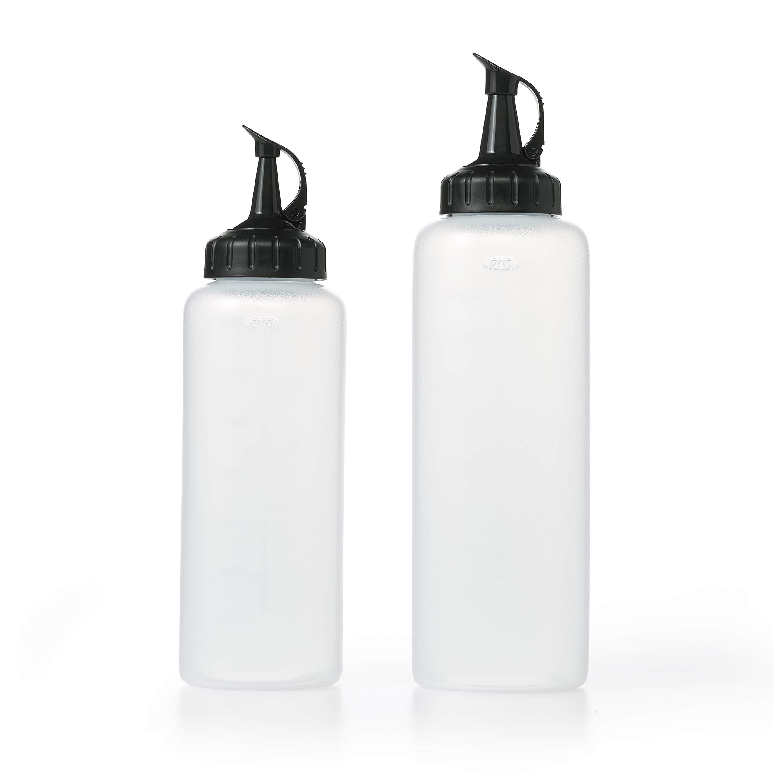 OXO 11227300 squeeze bottle set, Plastic, Clear