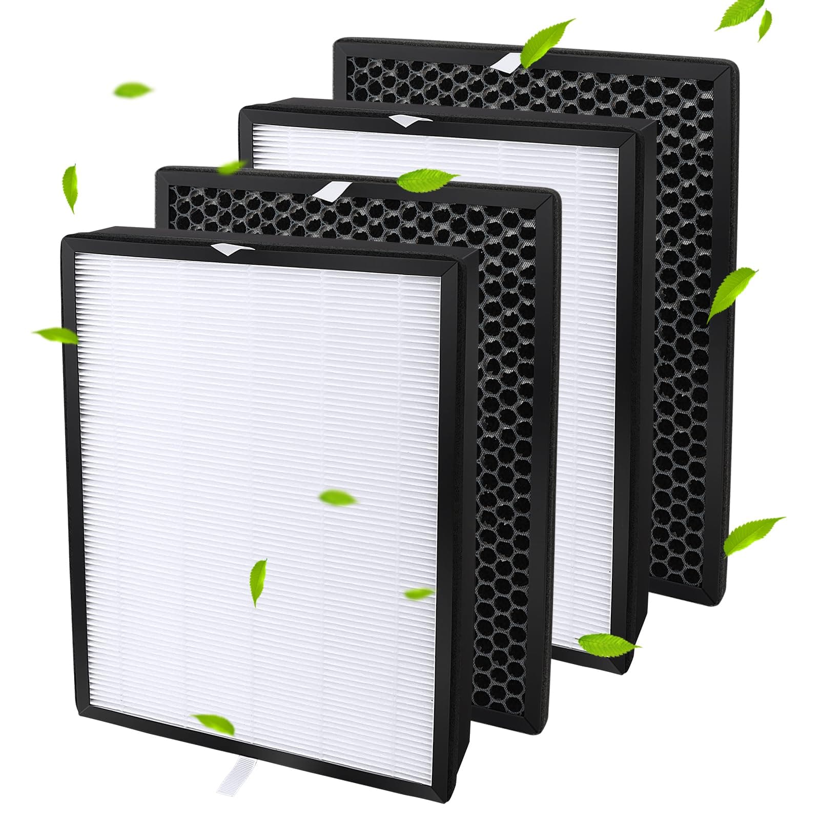 Rebirthcare HEPA Filter FY2422/30 and Filter FY2420/30 Alternative Replacement for Philips AC2889,AC2887,AC2882,AC3829 Air Purifier Filters Set