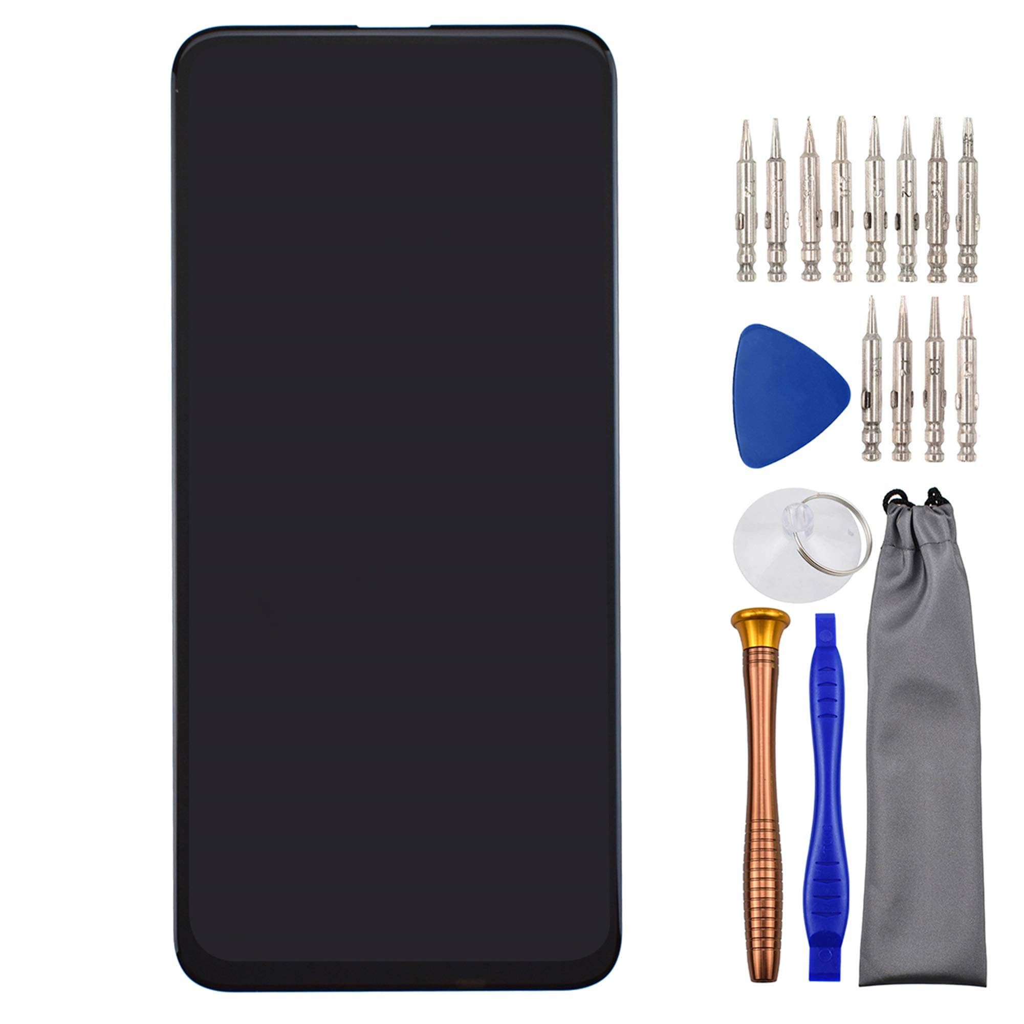 Complete Screen Display Digitizer LCD Replacement for Huawei Y9 Prime 2019 STK-L22 STK-L21 STK-LX3 6.59" Black