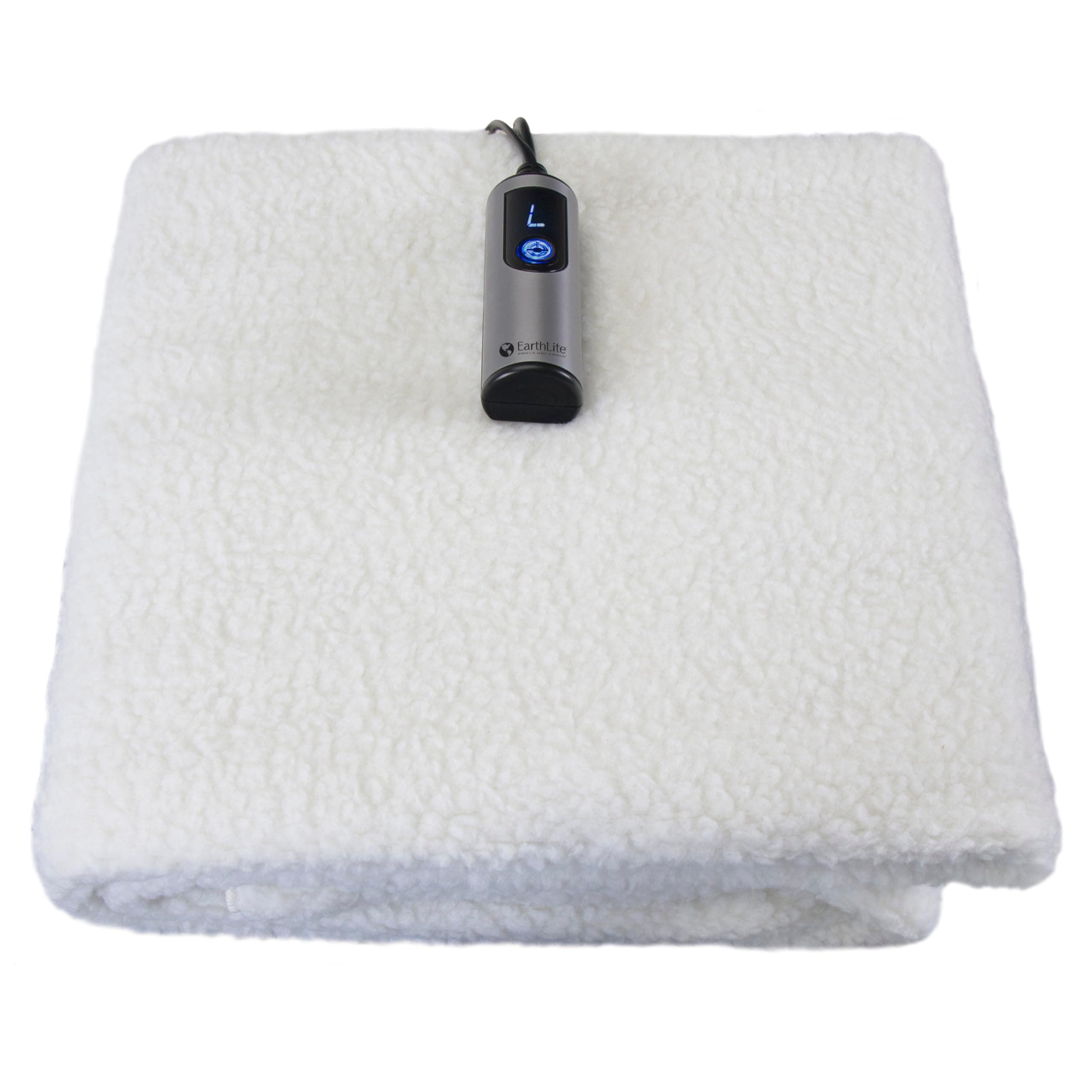 EARTHLITE Massage Table Warmer & Fleece Pad (2in1), ETL Certified, 3 Heat Settings, 13ft Cord/Heating Pad / 1 Year Replacement Guarantee