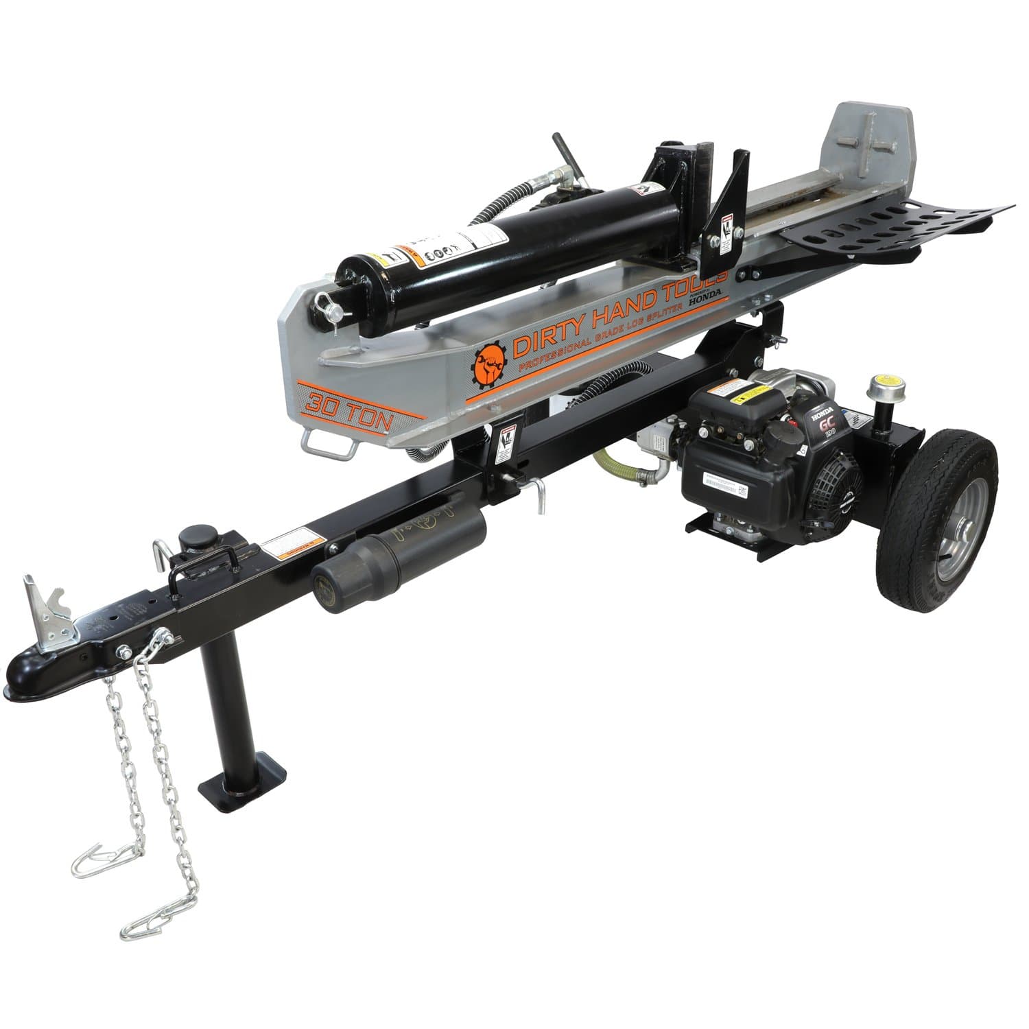107040 30 Ton Log Splitter, Gray