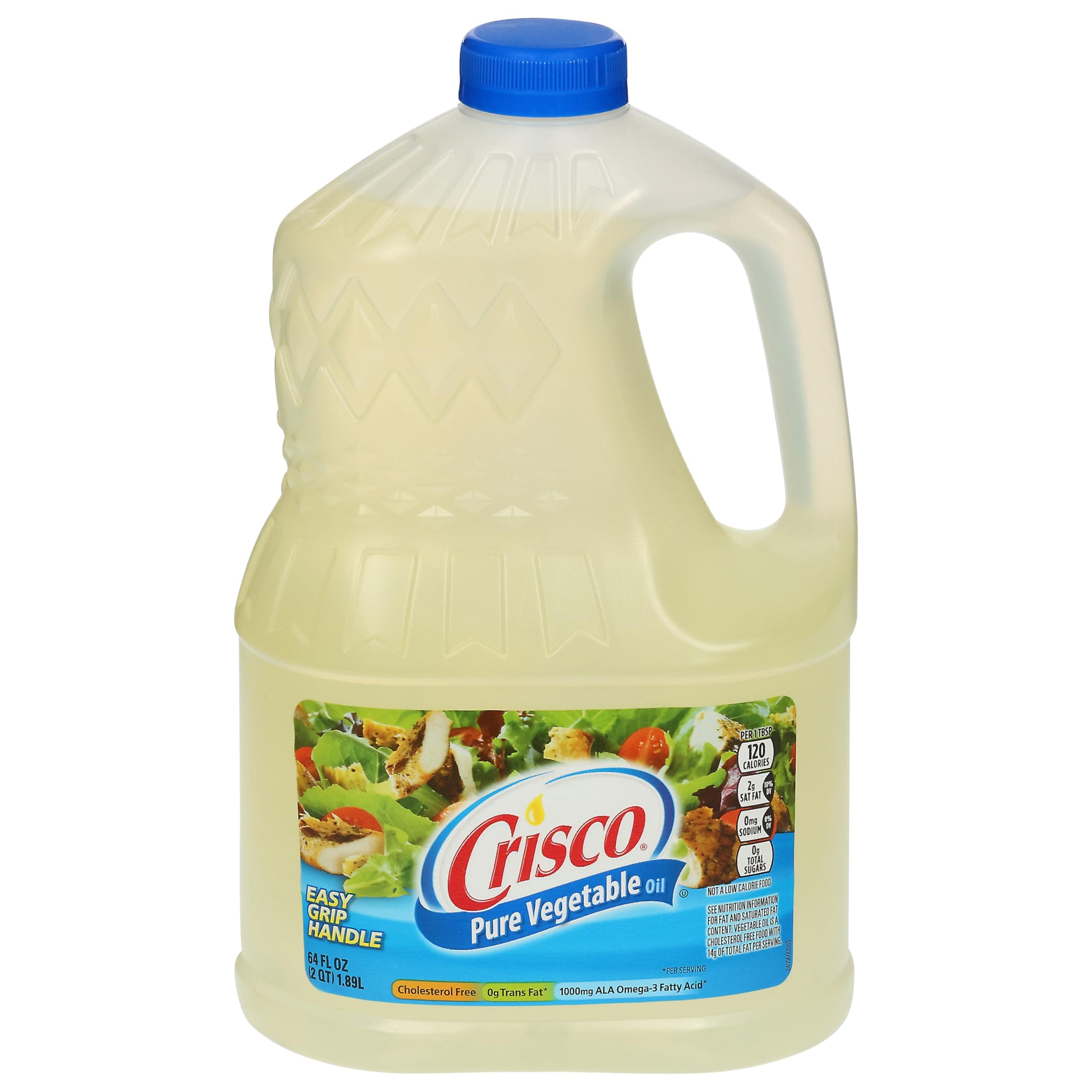 Crisco Pure Vegetable Oil, 64 Fluid Ounce