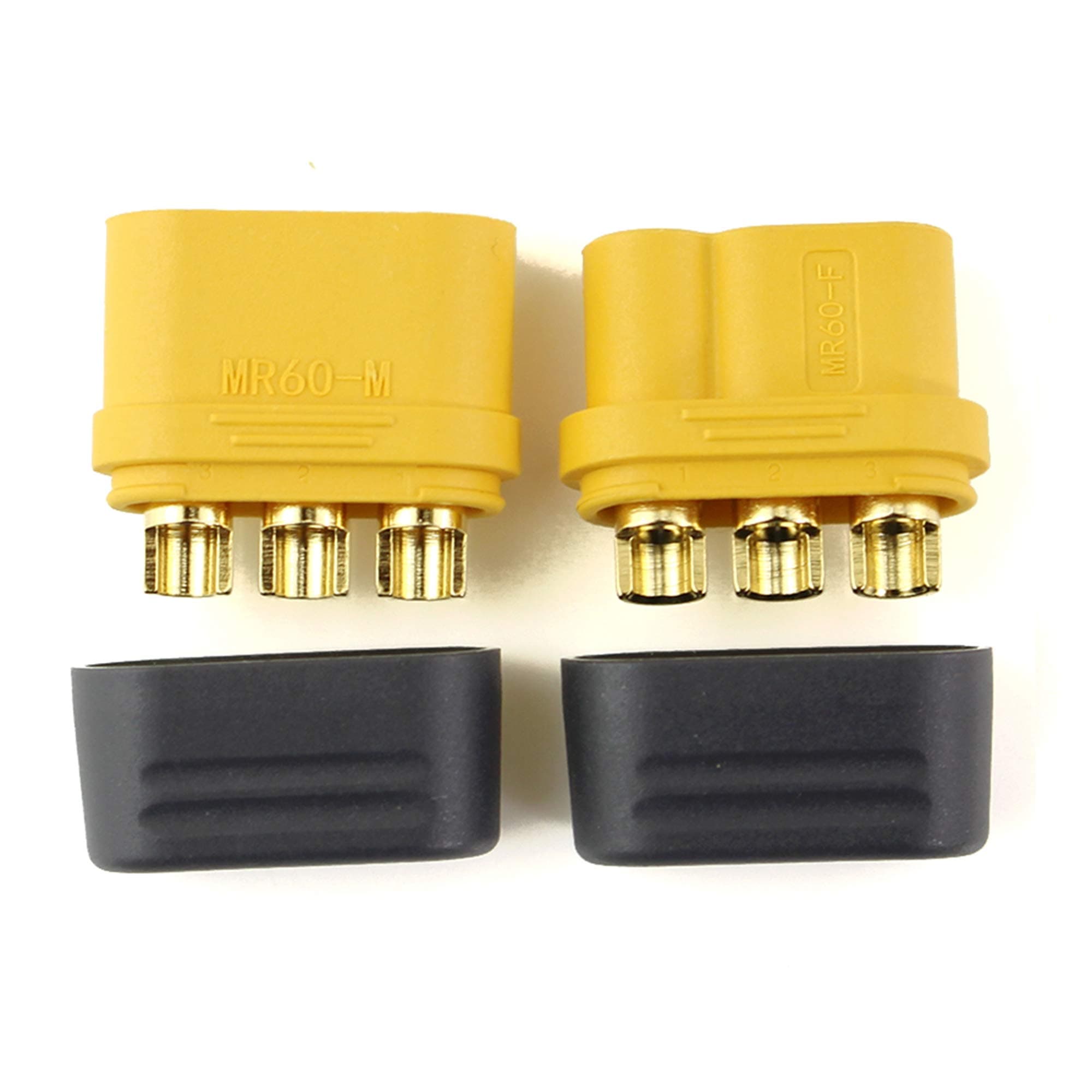 SoloGood 10 Pair Amass MR60 connector plug female and male connector 3.5 bullet connector for motor ESC connection
