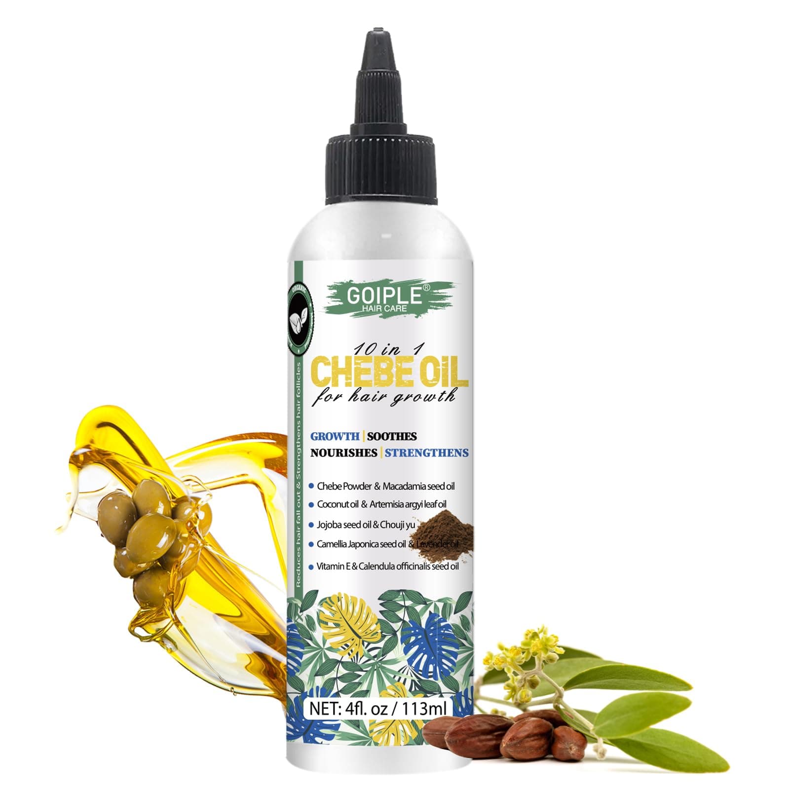 Chebe Hair Growth Butter & Oil - Thickening & Growth Formula for Men & Women (113ml)