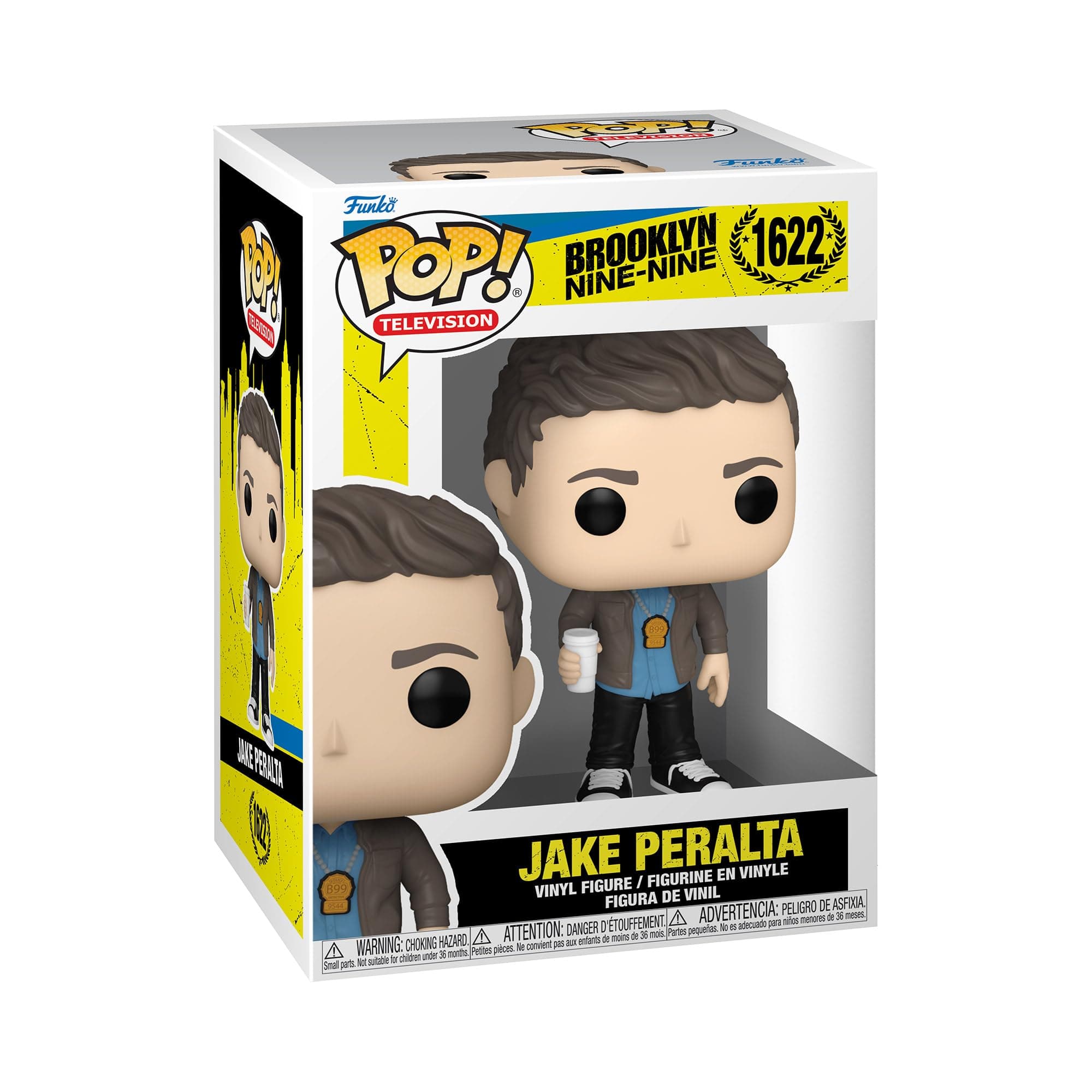 Funko POP TV: Brooklyn Nine - Coffee and Jake Peralta - Collectible Vinyl Figure - Gift Idea - Official Merchandise - Kids & Adults - TV Fans - Collectible Model Figure