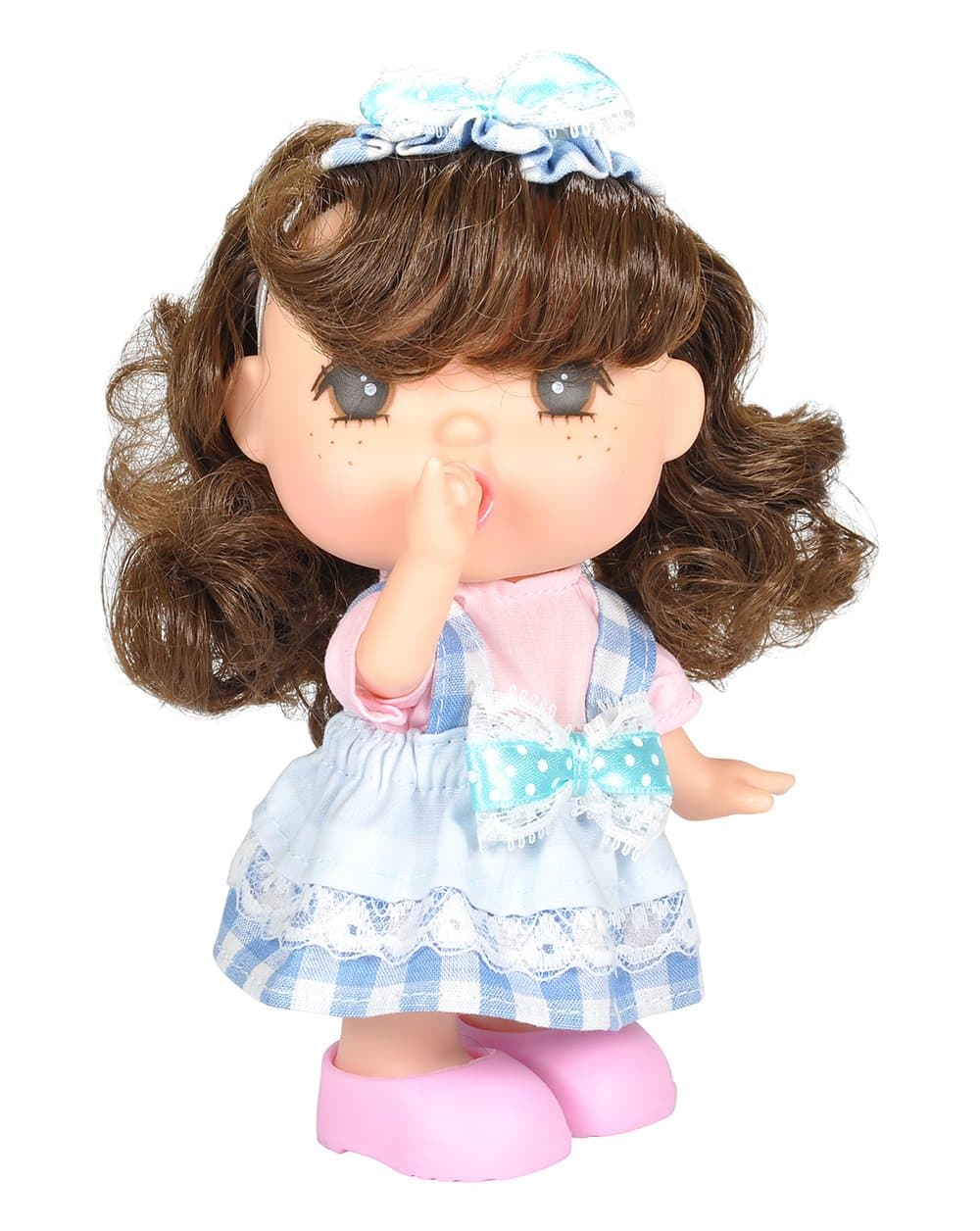Lotus Gege Mini : Style C Japanese Doll, Brunette, 6" (Amazon Exclusive)