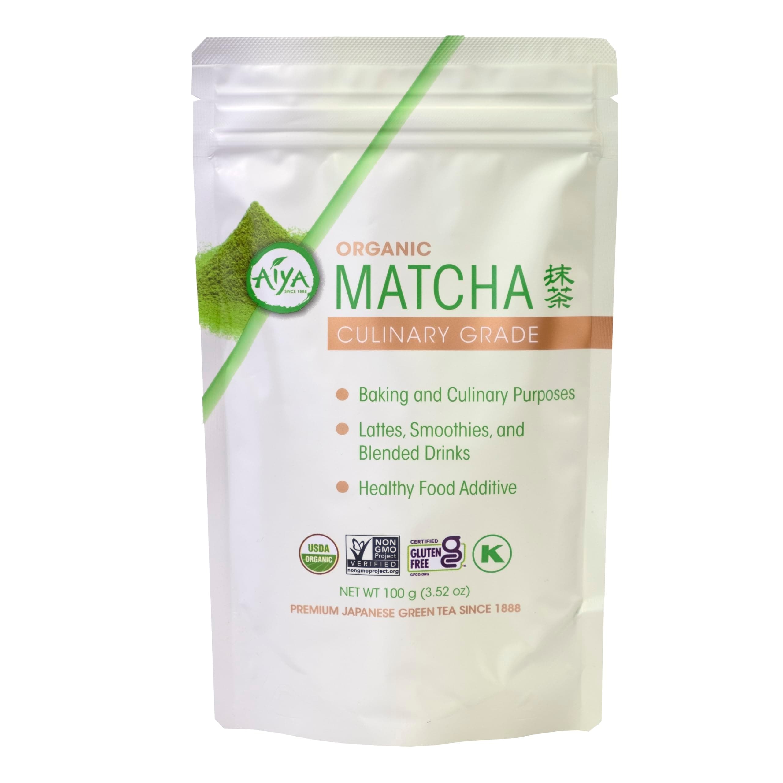 Organic Cooking Grade Matcha 100 gram bag