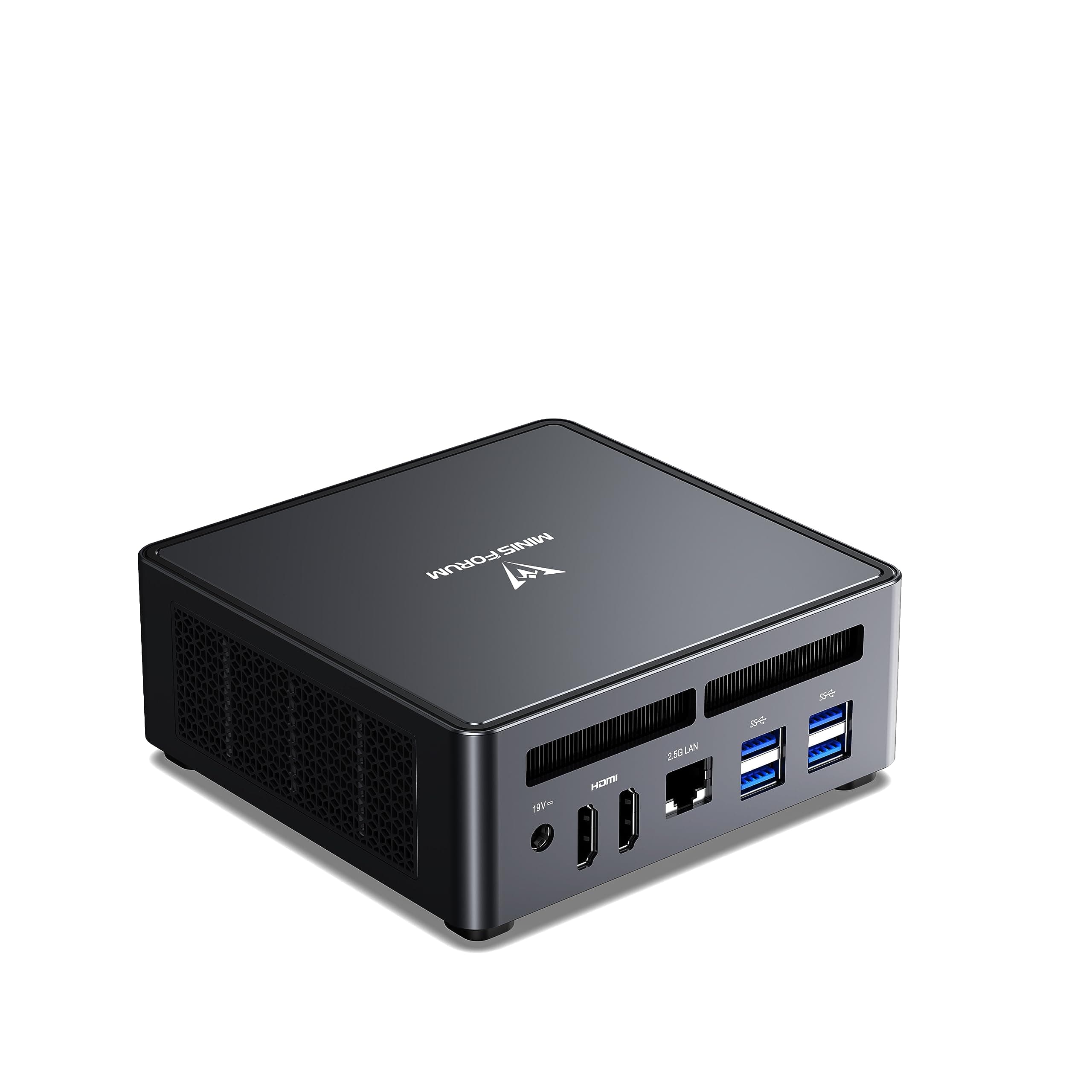 Venus UM790 Pro Mini PC AMD Ryzen 9 7940HS up to 5.2GHz 32GB DDR5 1TB SSD with AMD Radeon 780M, 4X USB3.2, 2X USB4, 2xHDMI 2.1, 2X PCIe4.0, Wi-Fi 6E/BT5.3, RJ45 2.5G