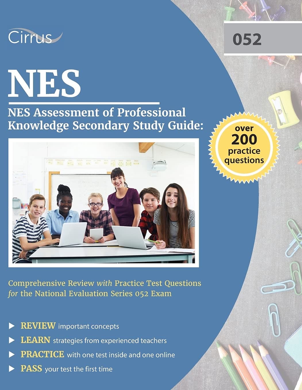 NES Assessment of Professional Knowledge Secondary Study Guide: Comprehensive Review with Practice Test Questions for the National Evaluation Series 052 Exam Paperback – 30 Mar. 2021