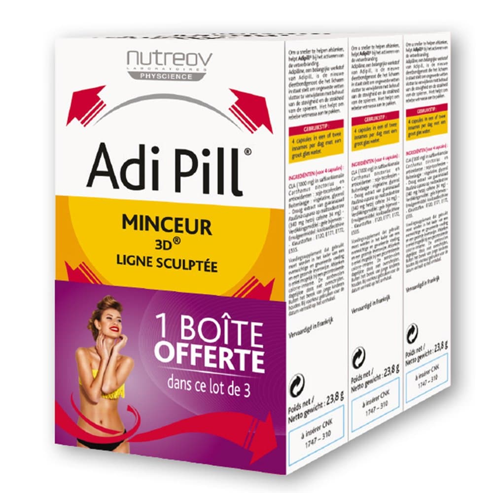 Nutreov Adi Pill Fats Destocker Reshaping 3 x 40 Gel-Caps