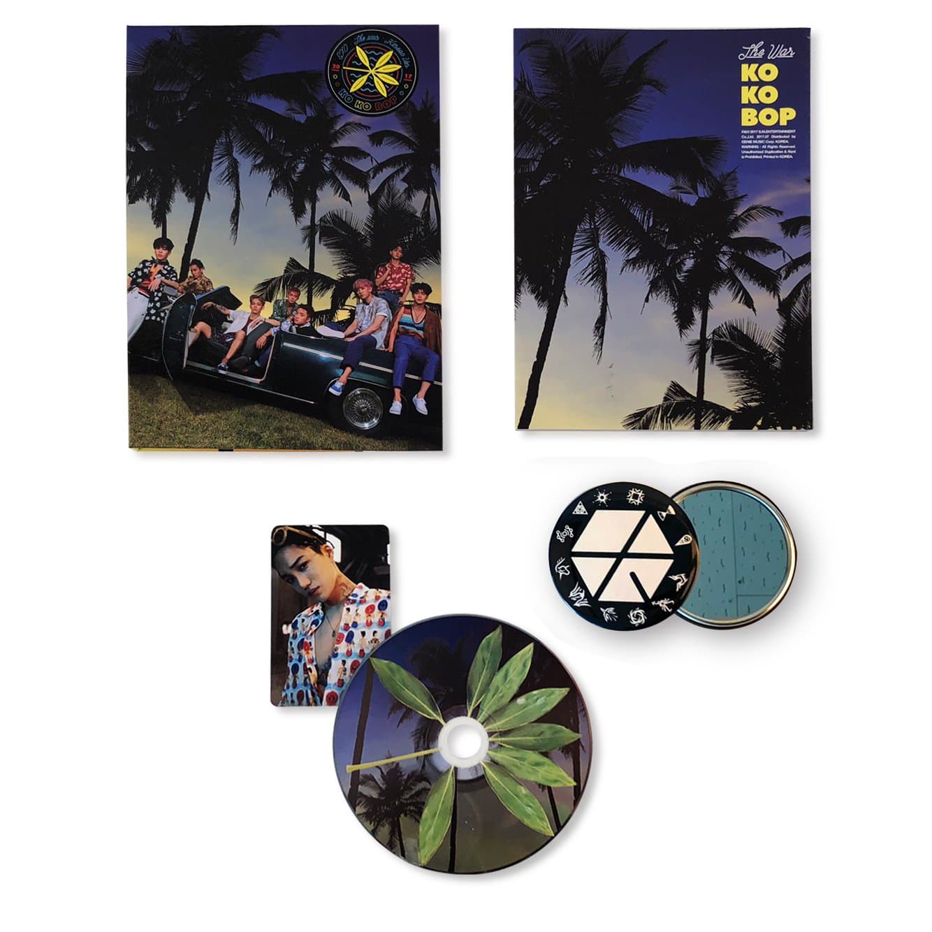 EXO 4th Album - The War [KOREAN / PRIVATE ver] CD + Photobook + Photocard + FREE GIFT / K-pop Sealed