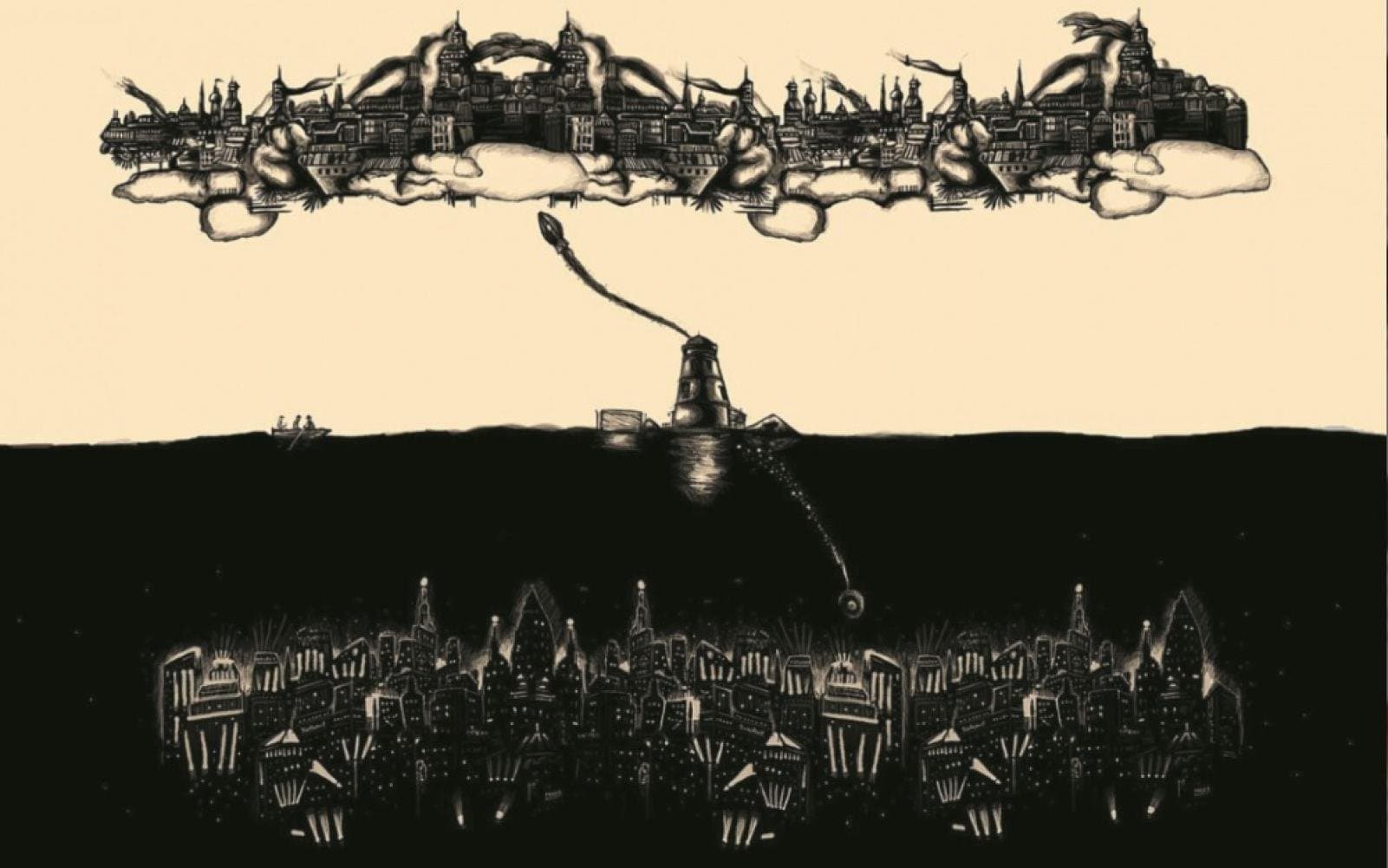 Poster Gallery GAME of Bioshock boat lighthouse Poster HOME WALL Decor Custom-613 size (inch):12x19