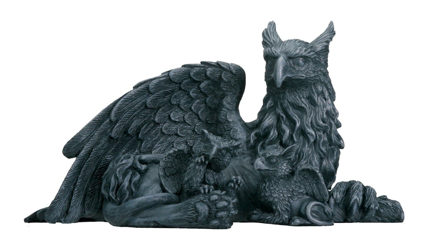 - Griffin With Babies - Collectible Figurine Statue Sculpture Figure
