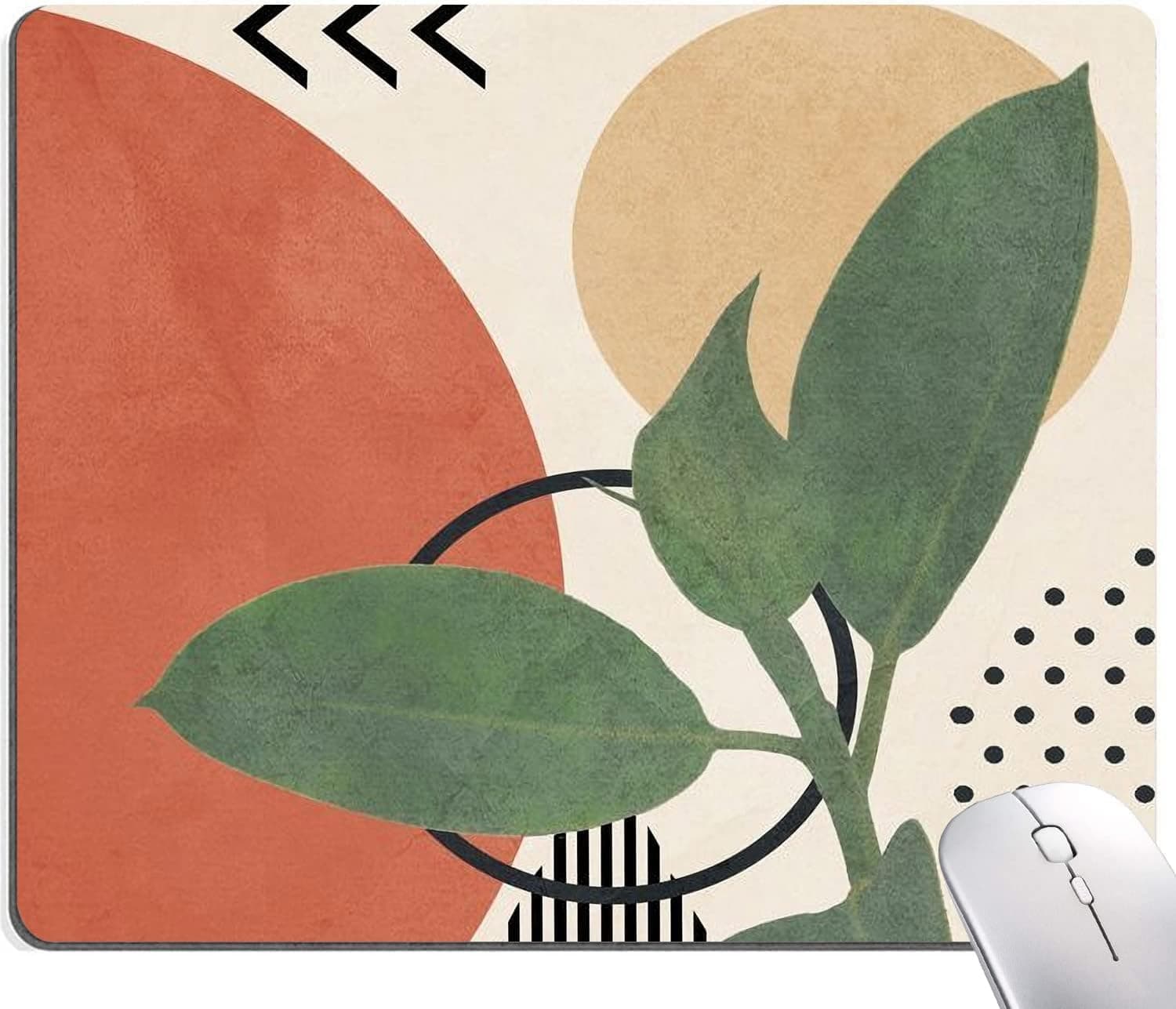 Sponsored Ad – Mouse Pad, Modern Abstract Mouse Mat, Square Waterproof Non-Slip Rubber Base MousePads for Office Laptop, 24x20x0.3 cm