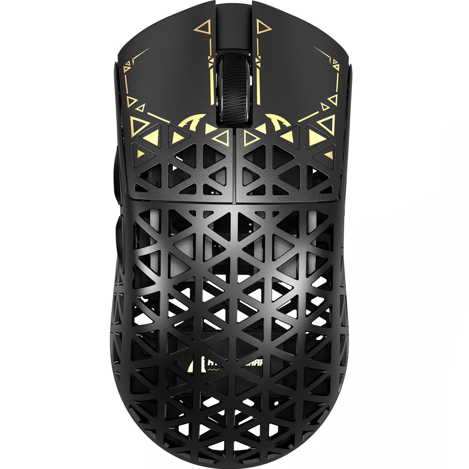 ATTACK SHARK R5Ultra 8K Carbon Fiber Wireless Gaming Mouse with 42000 DPI -PAW3950 MAX Sensor -39g Ultra-Lightweight-Nordic 52840 MCU Chip-Wired/BT/2.4GHz Wirelss Programmable Mouse for PC/Mac (Black)