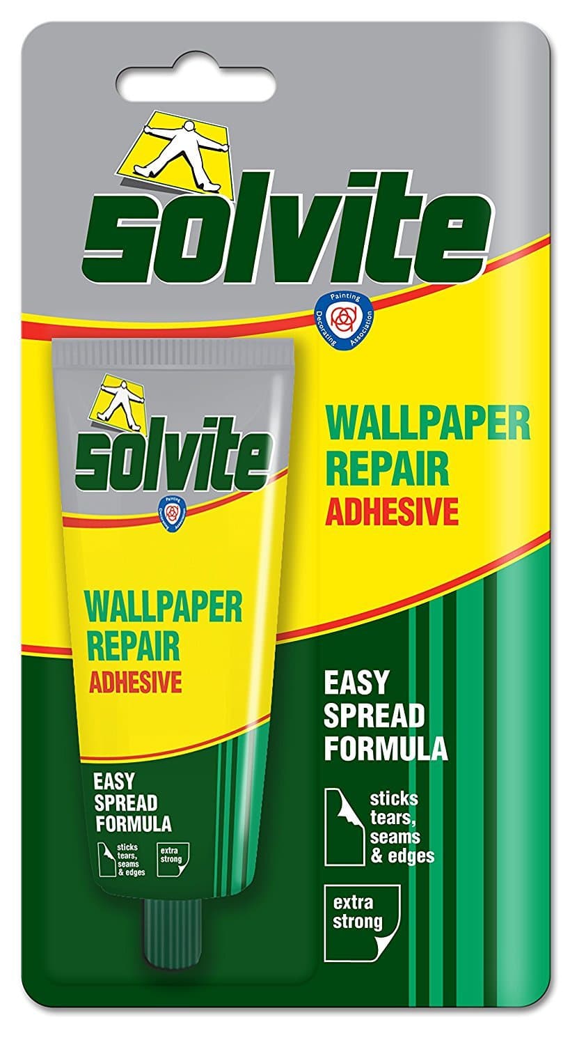 Solvite Wallpaper Repair Adhesive Tube Ref 1574678, 56 g (2)
