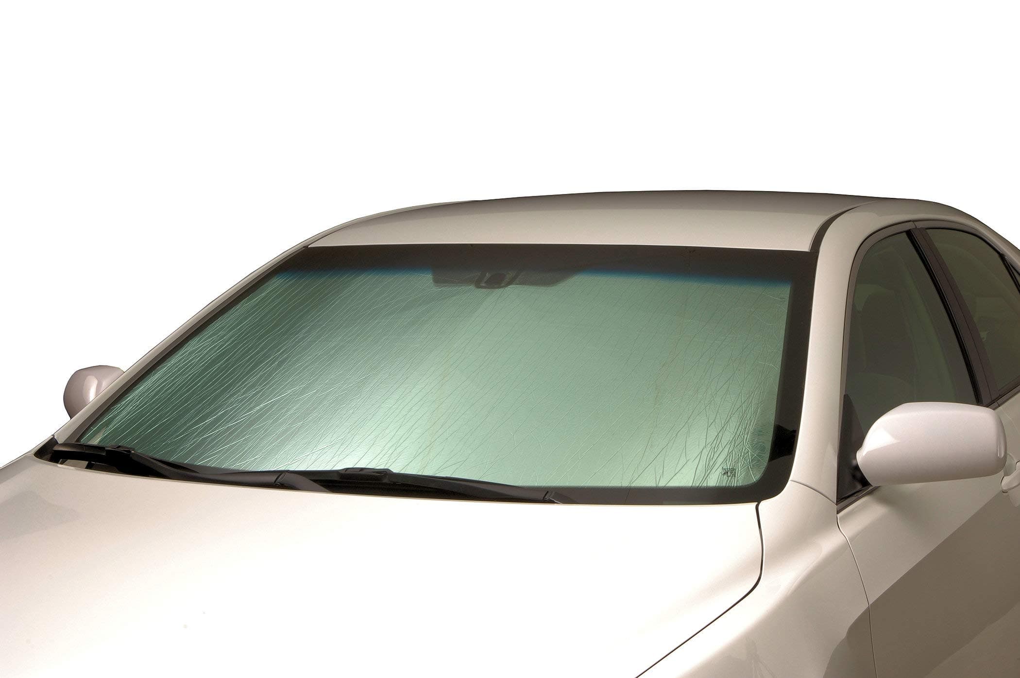 Intro-Tech AutomotiveVW-34 Silver Custom Fit Windshield Sunshade for Select Volkswagen Rabbit/GTI/Conv. / Pick-up Models