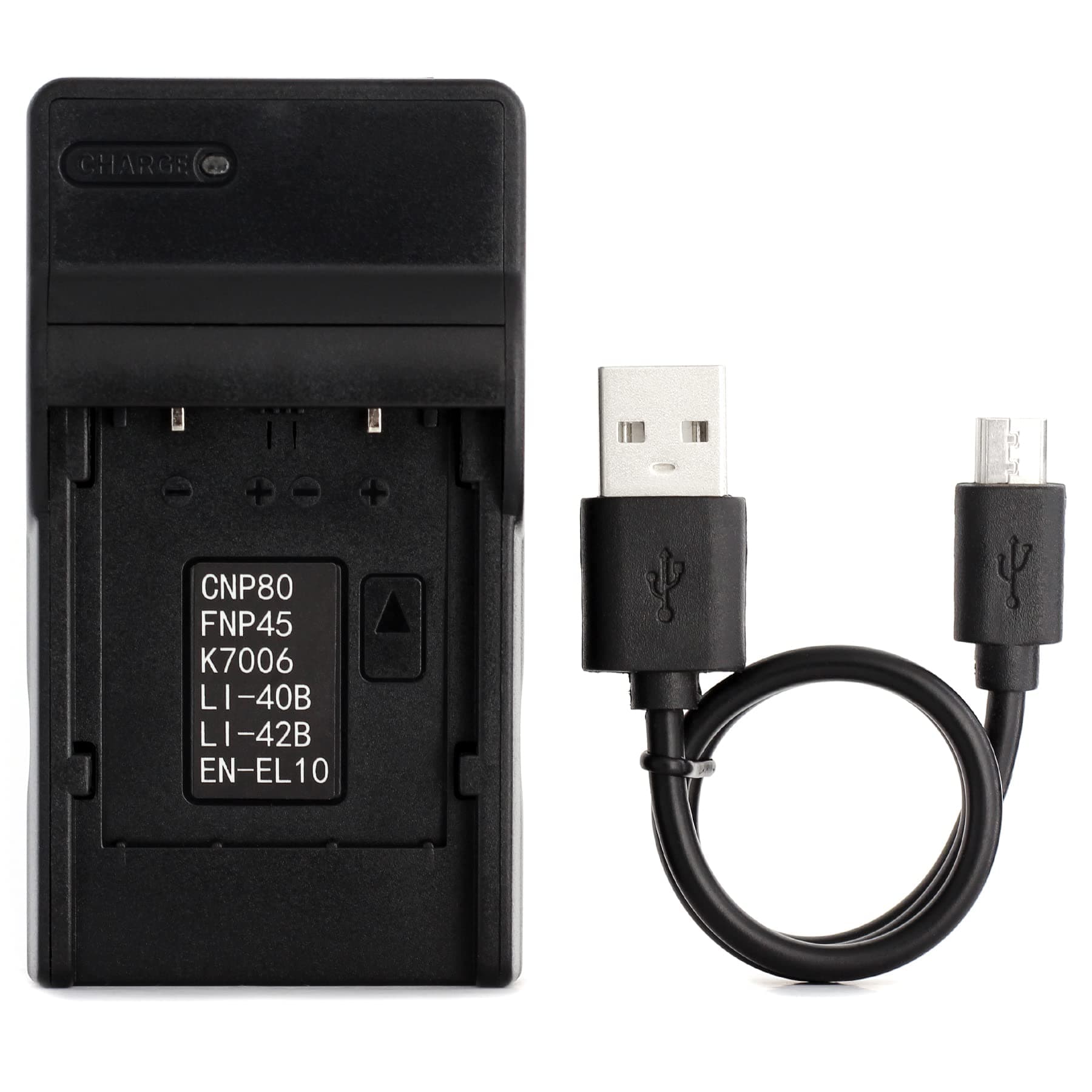Norifon NP-45 USB Charger for Fujifilm FinePix JX250, JX400, J38, J10, J20, JX520, JX580, JX300, JX680, JX370, JV200, JV100, JZ250, JZ100, JZ300, T550, T200, T350, T310, XP60 Camera and More