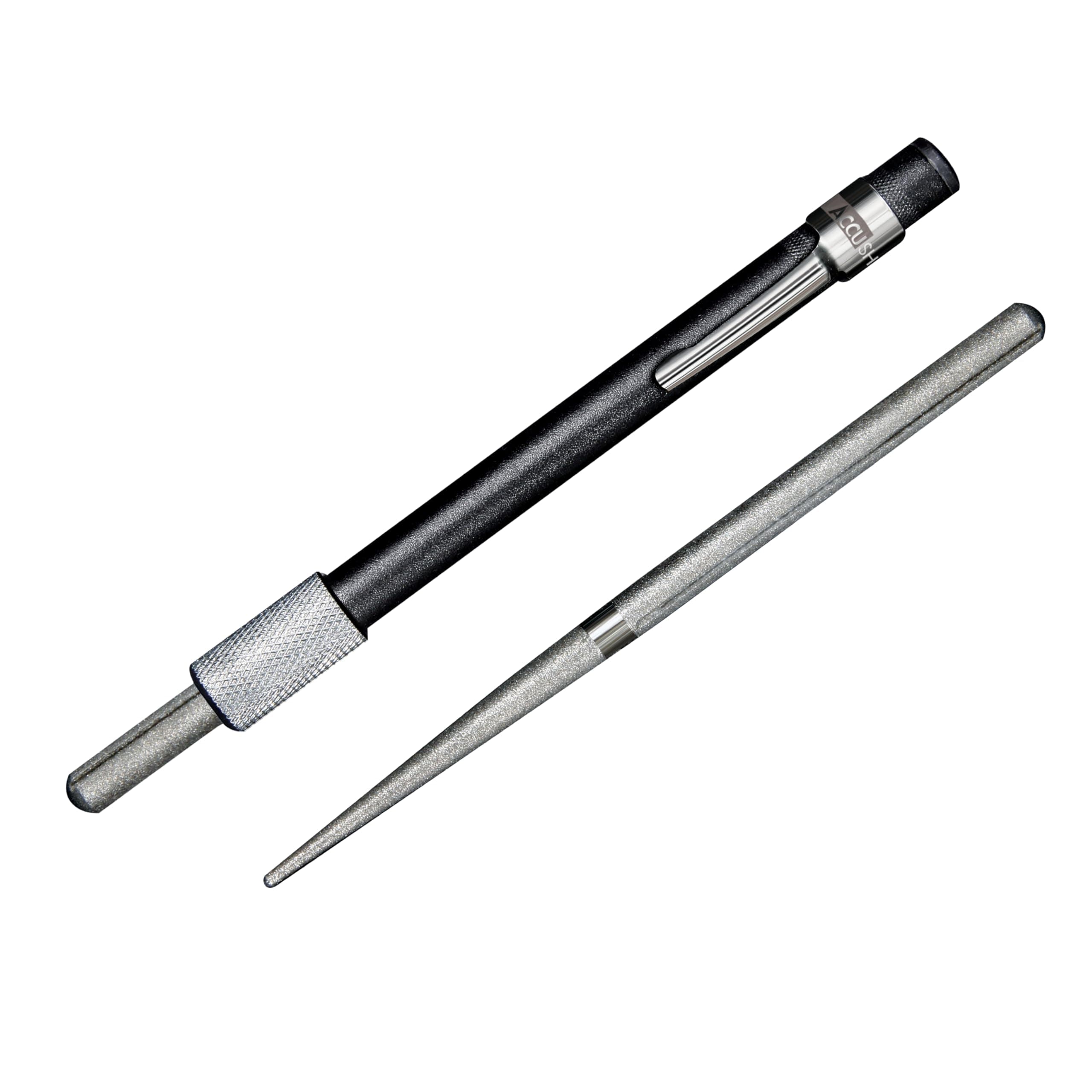 AccuSharp ACCU-030C Diamond Rod Sharpener, Black