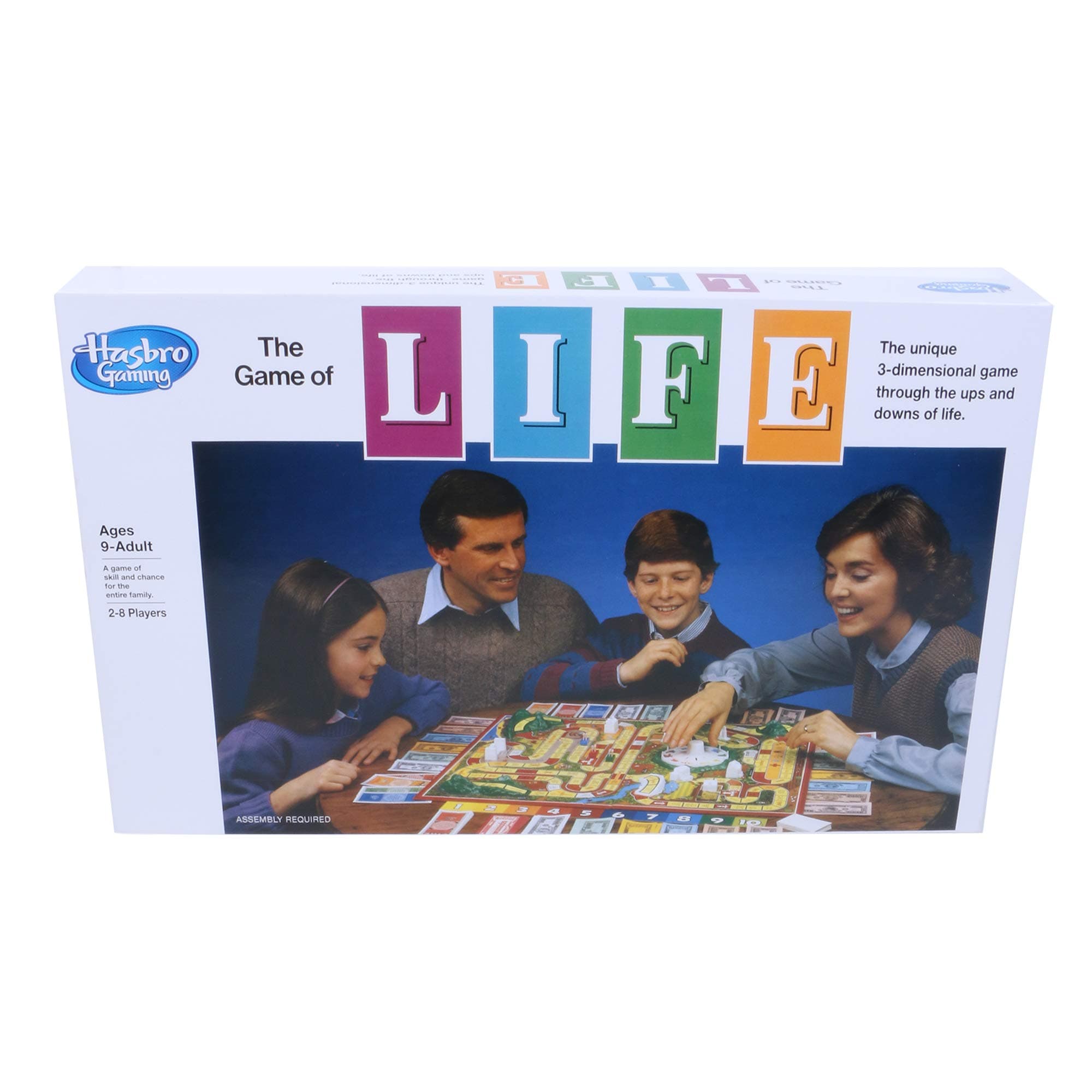 Hasbro Gaming - The Game of Life Board Game, Fun for Families and Kids, for Boys & Girls Ages 9+, for 2-8 Players, Birthday Gift for Kids
